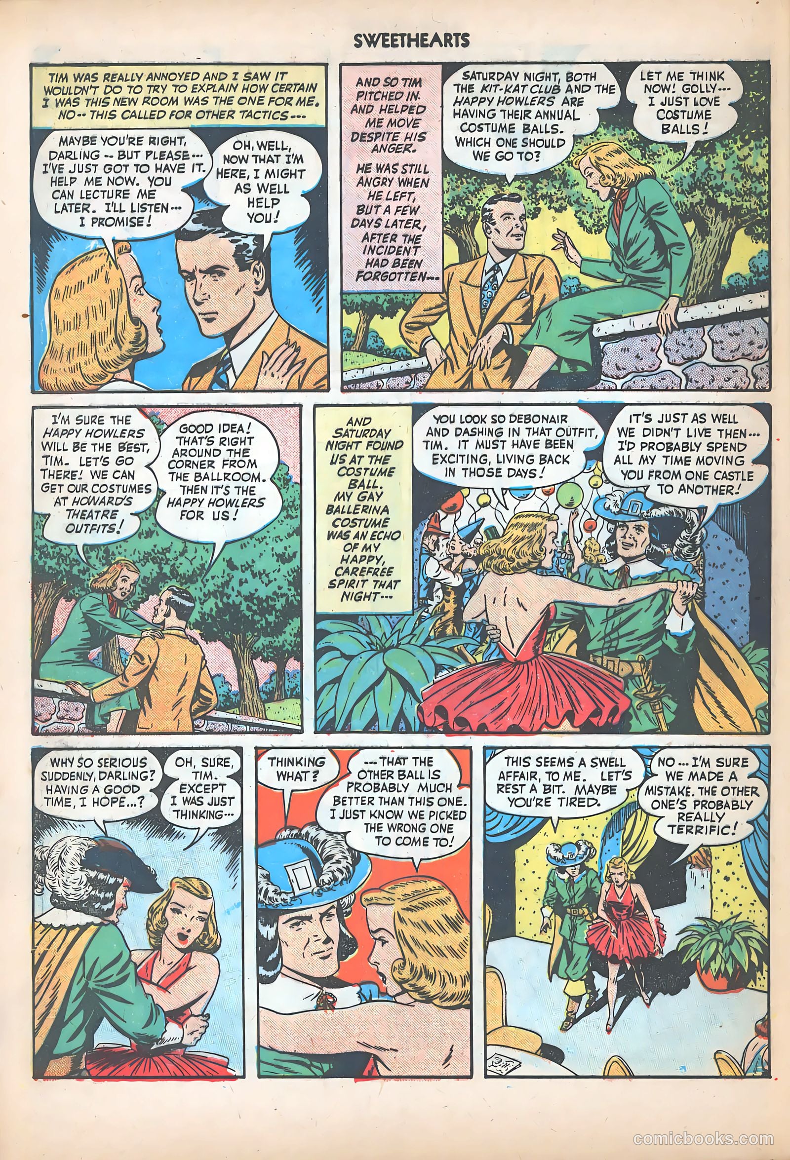 Sweethearts #73 (1949) — page 44 of 52