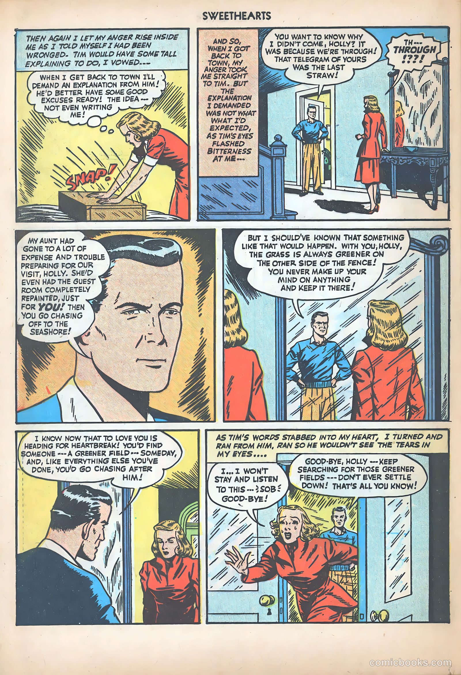 Sweethearts #73 (1949) — page 48 of 52