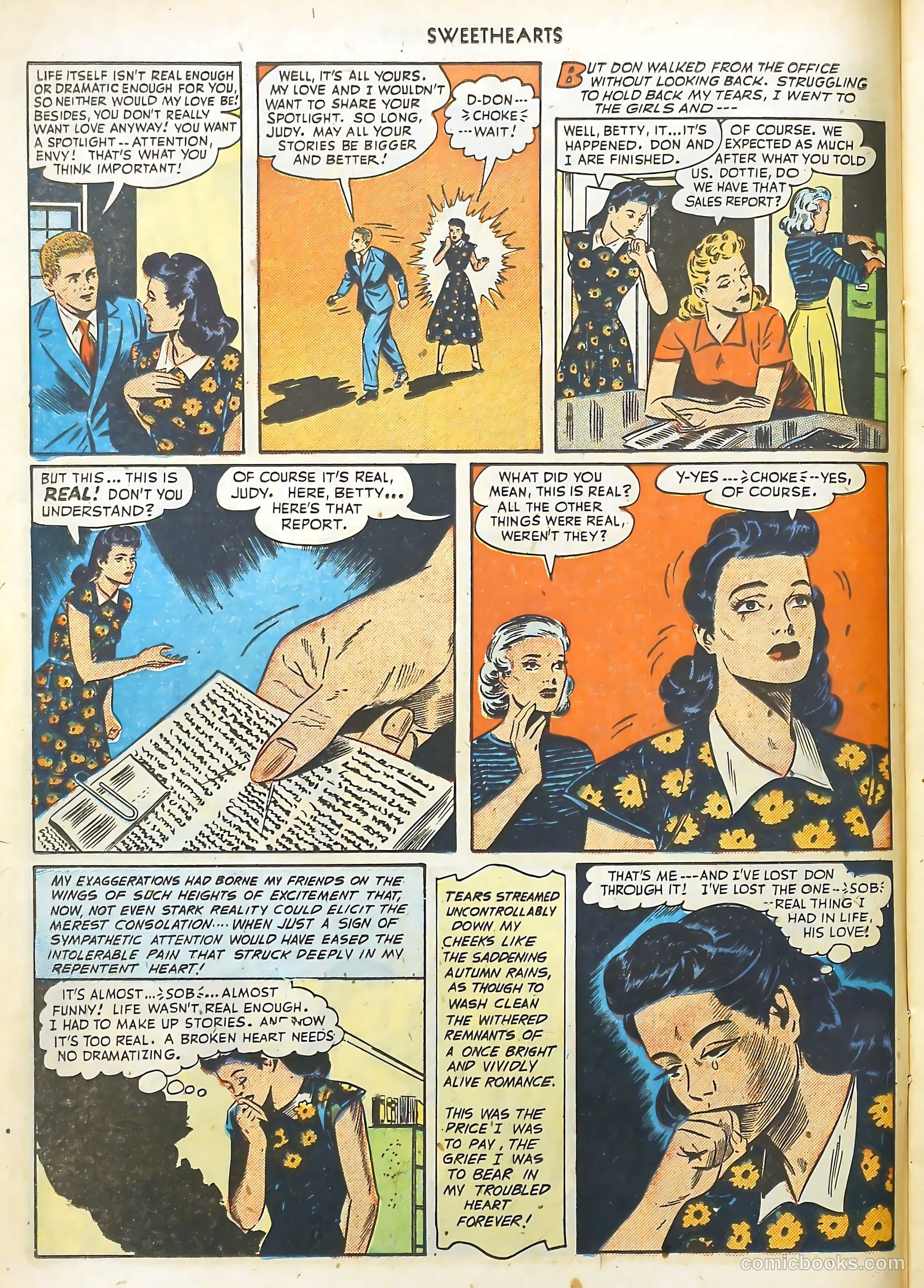 Sweethearts #74 (1949) — page 14 of 52
