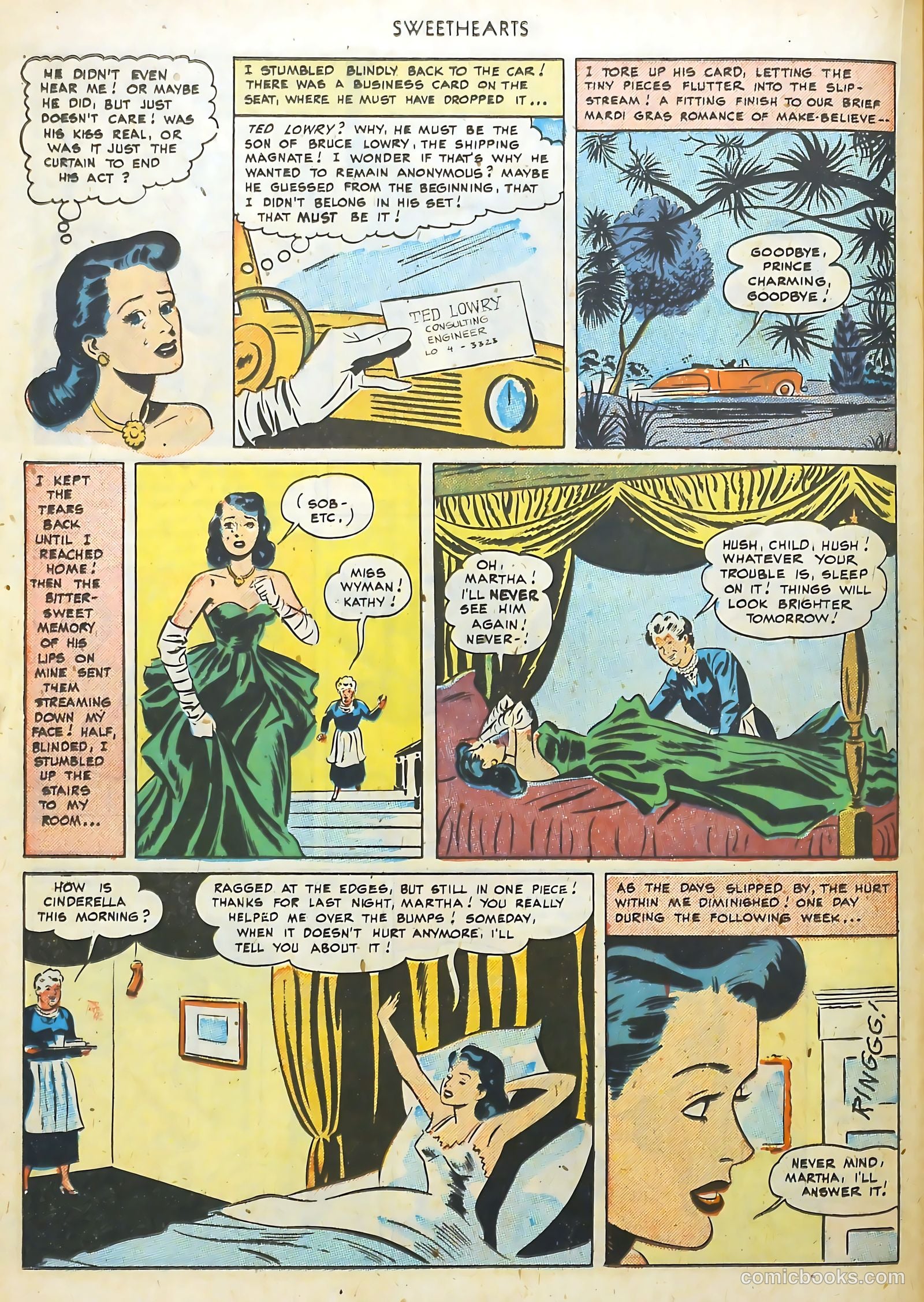 Sweethearts #74 (1949) — page 36 of 52