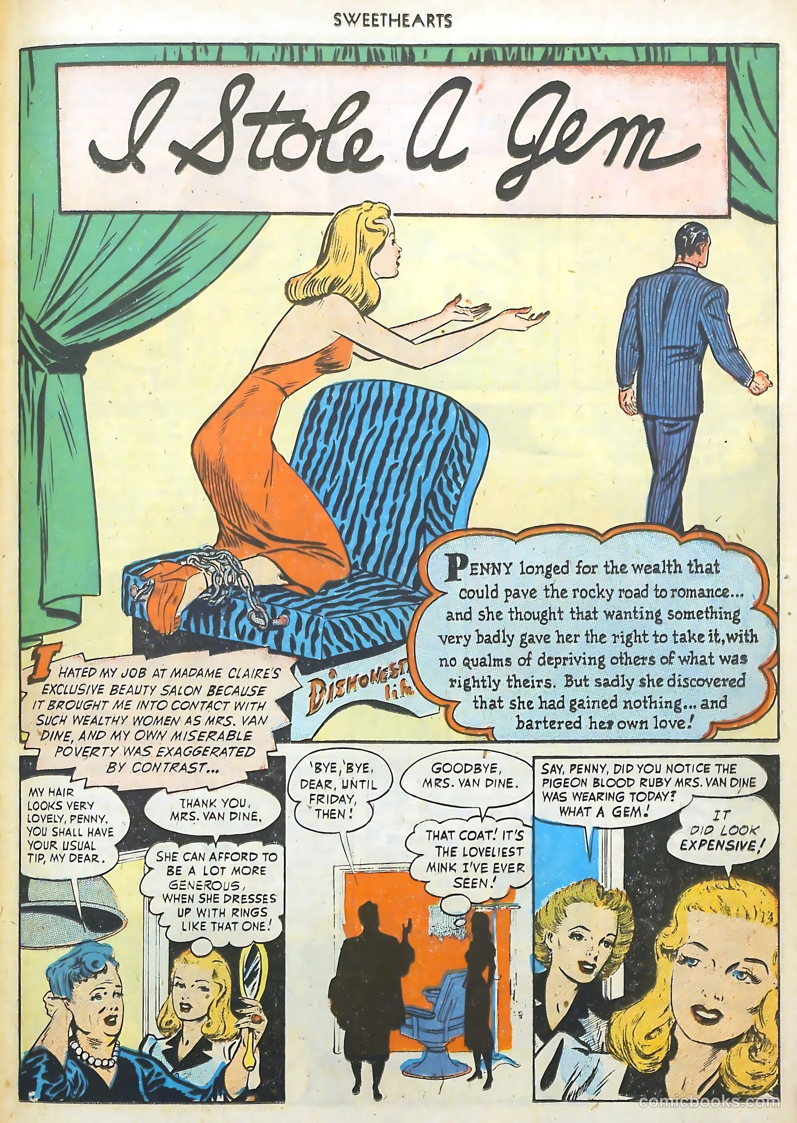 Sweethearts #74 (1949) — page 41 of 52