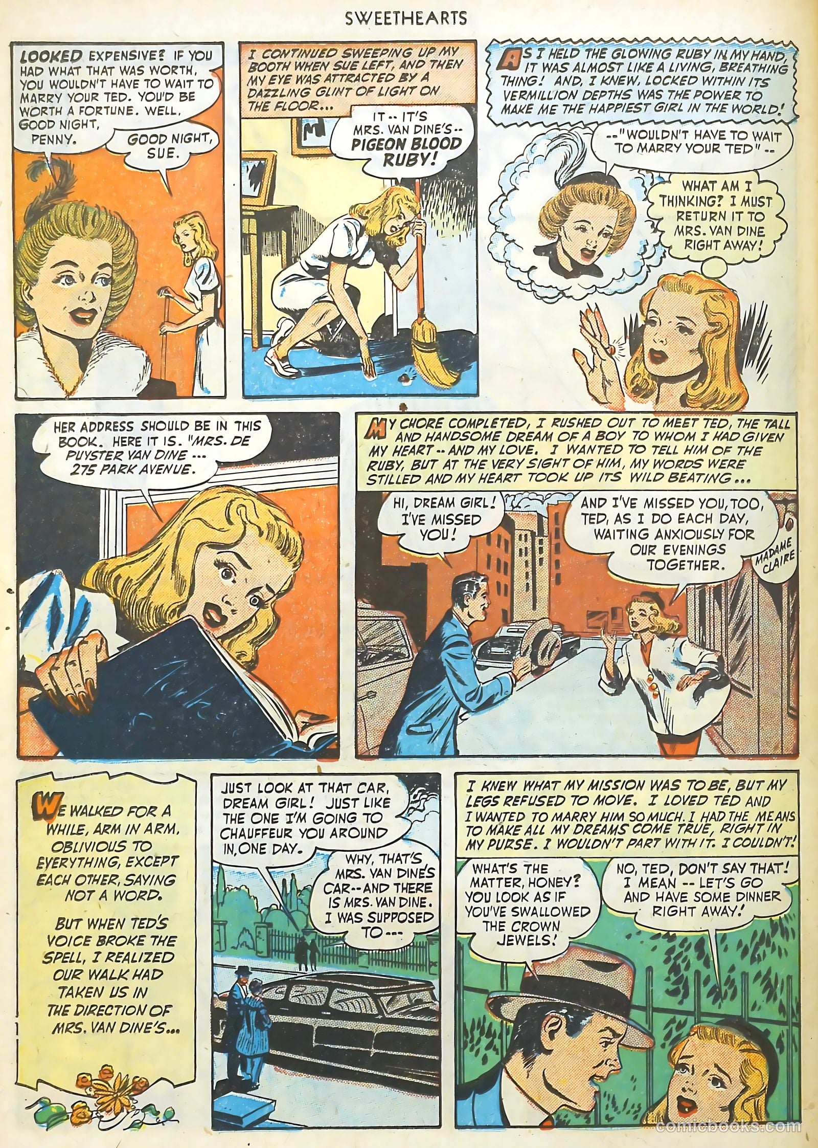 Sweethearts #74 (1949) — page 42 of 52