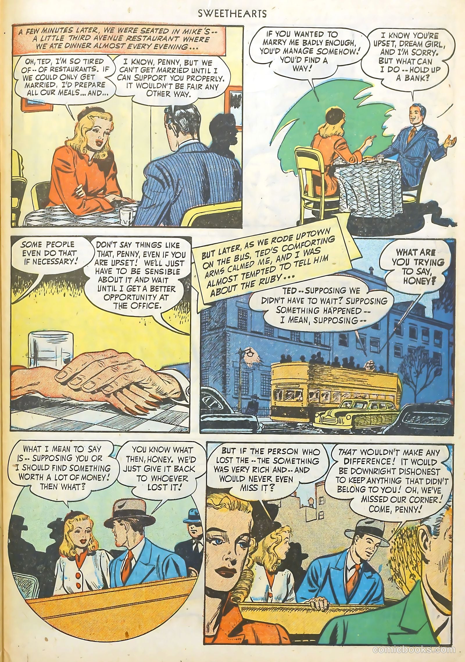 Sweethearts #74 (1949) — page 43 of 52