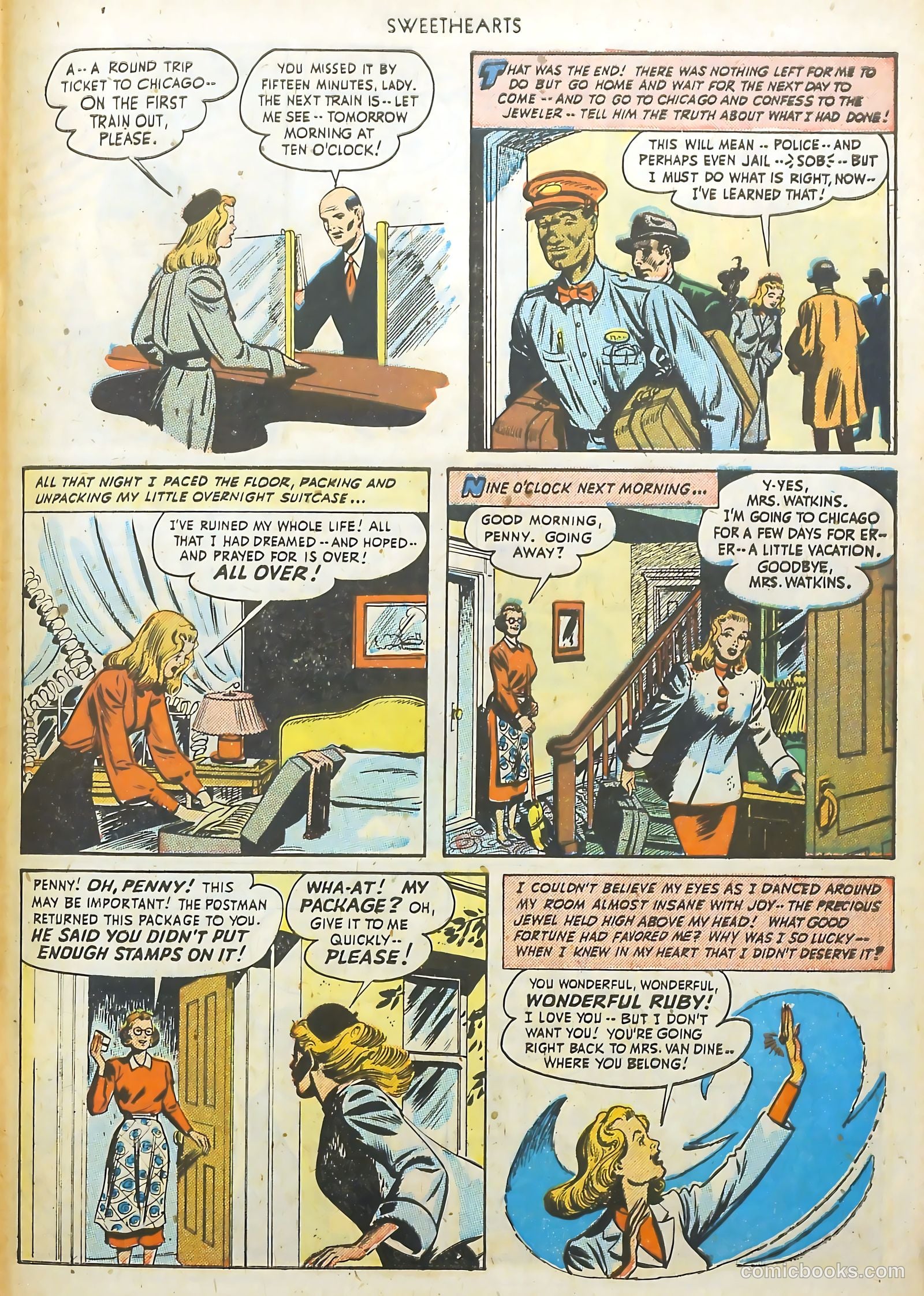 Sweethearts #74 (1949) — page 49 of 52
