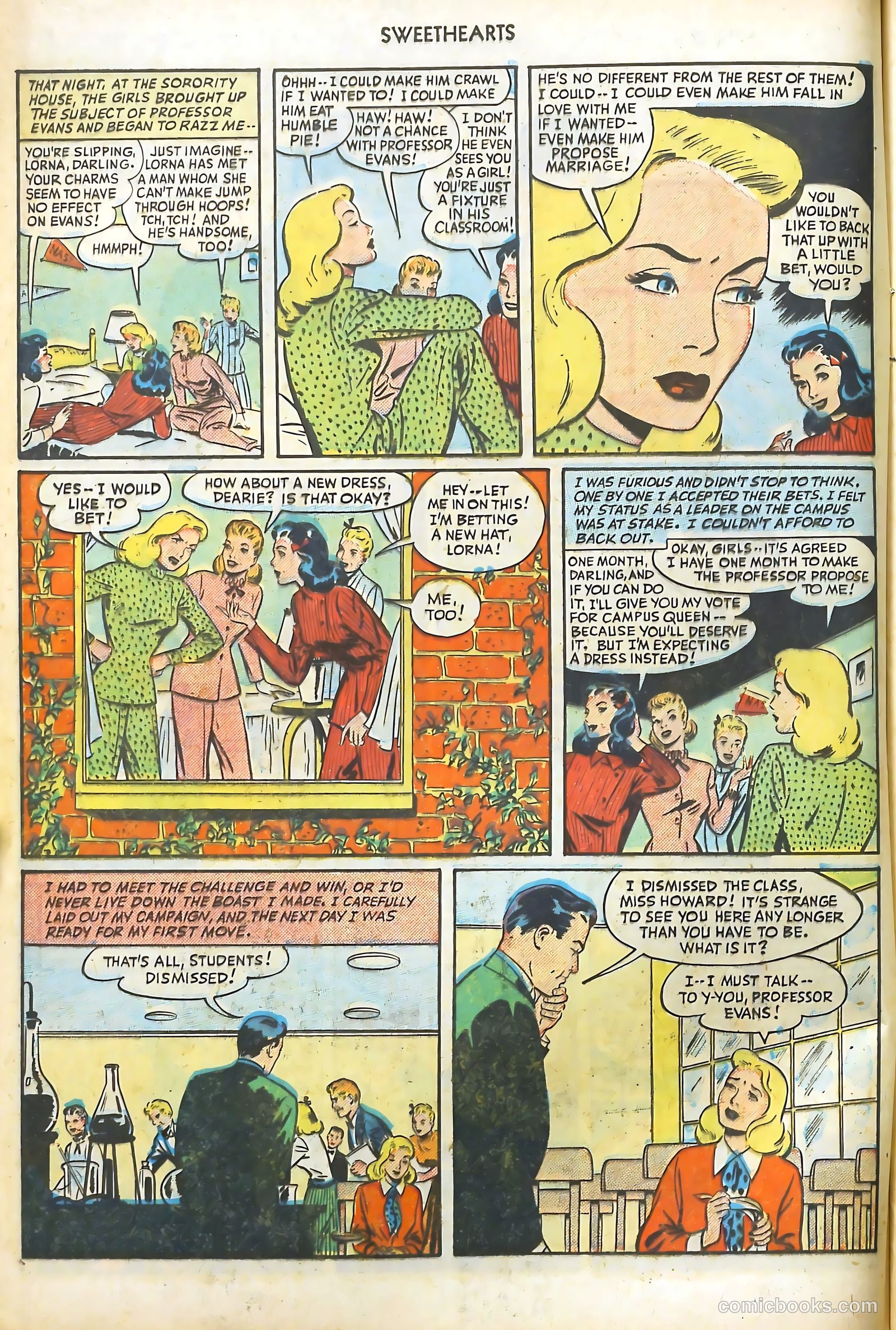 Sweethearts #75 (1949) — page 8 of 52
