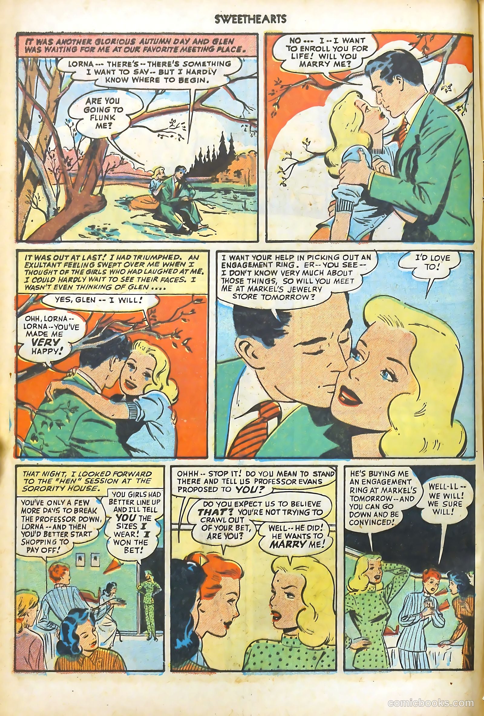 Sweethearts #75 (1949) — page 12 of 52