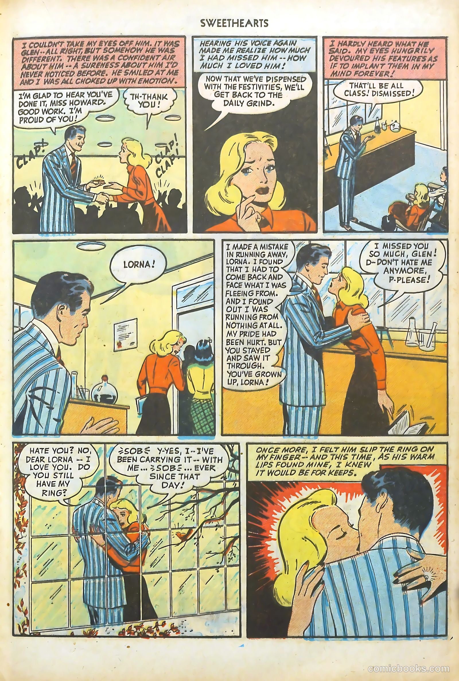 Sweethearts #75 (1949) — page 17 of 52