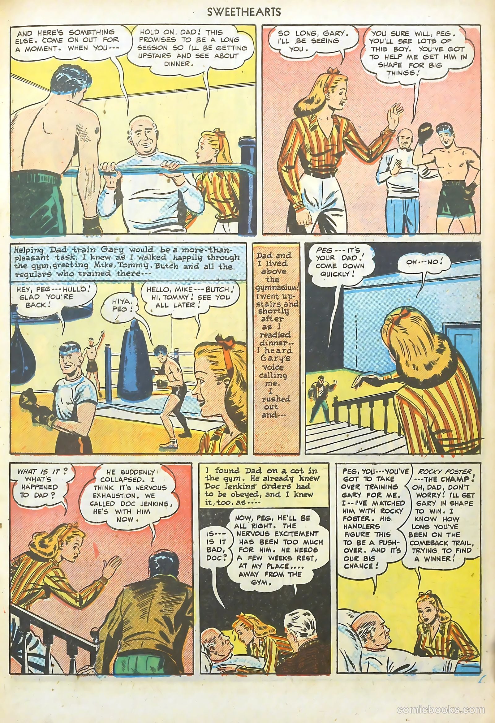 Sweethearts #75 (1949) — page 19 of 52