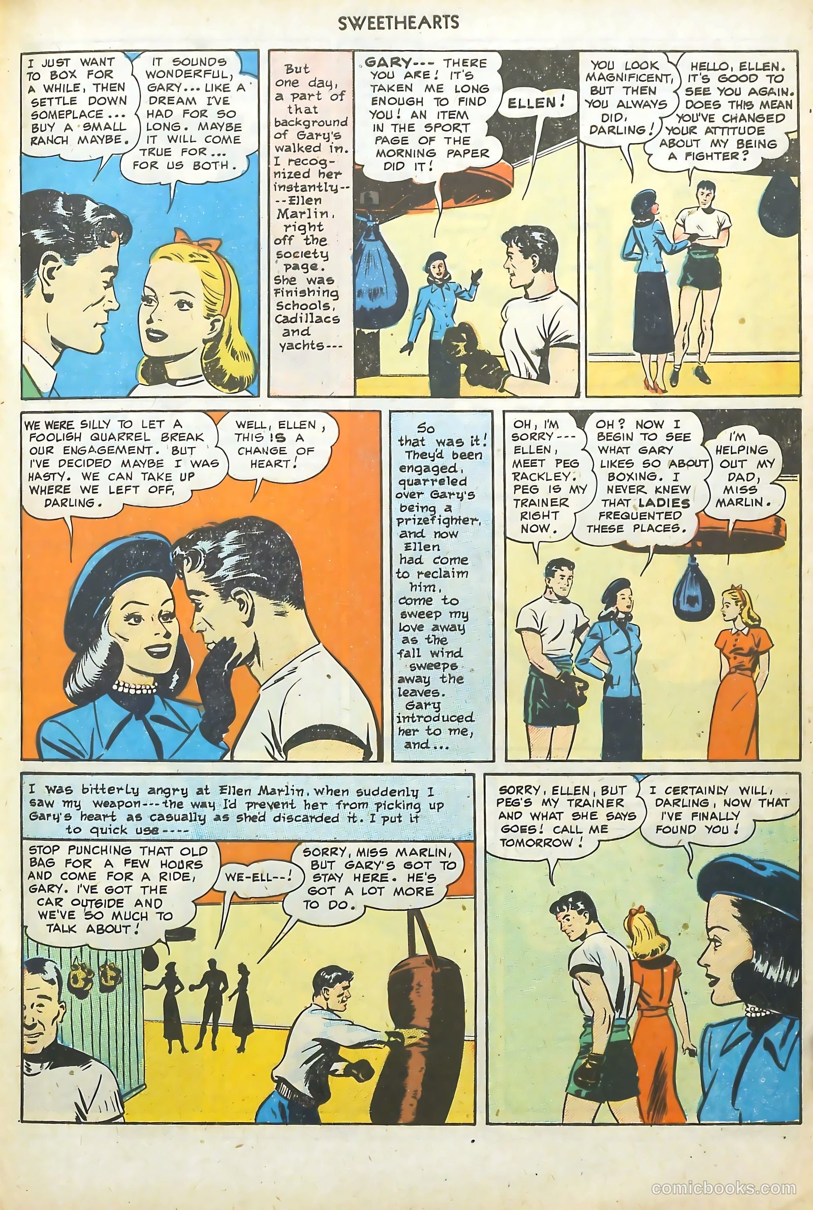Sweethearts #75 (1949) — page 21 of 52