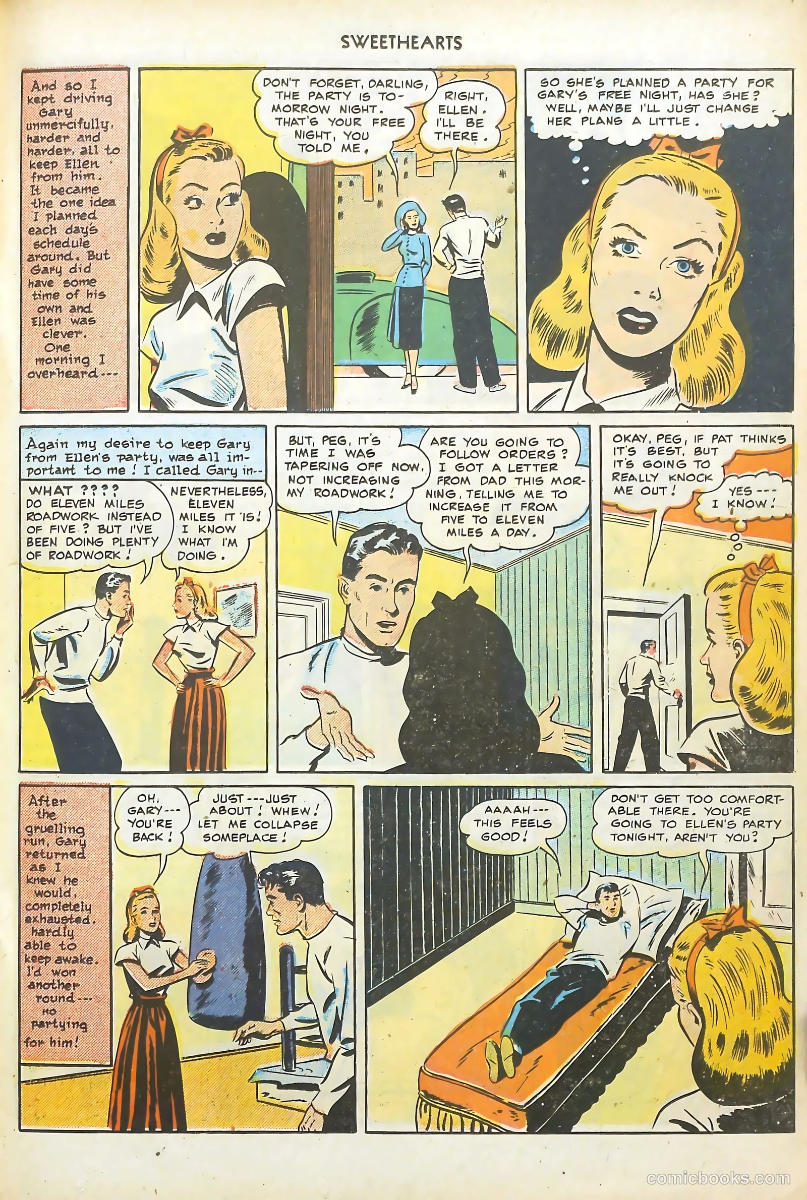 Sweethearts #75 (1949) — page 23 of 52