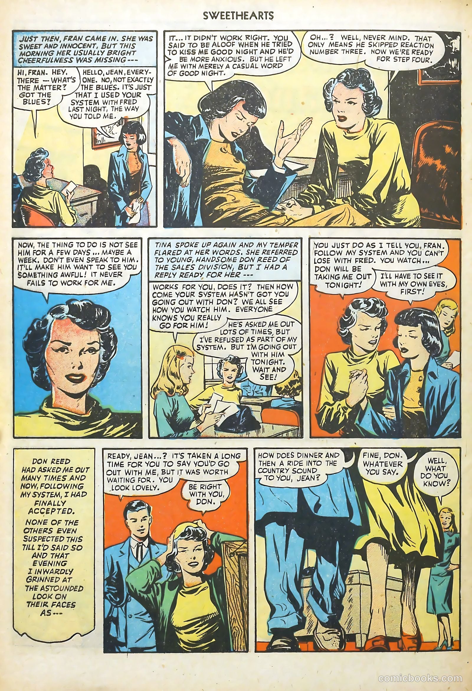 Sweethearts #75 (1949) — page 32 of 52