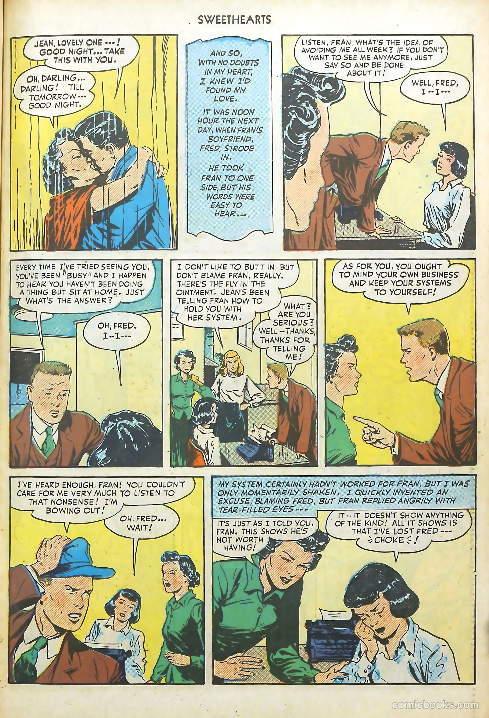 Sweethearts #75 (1949) — page 35 of 52