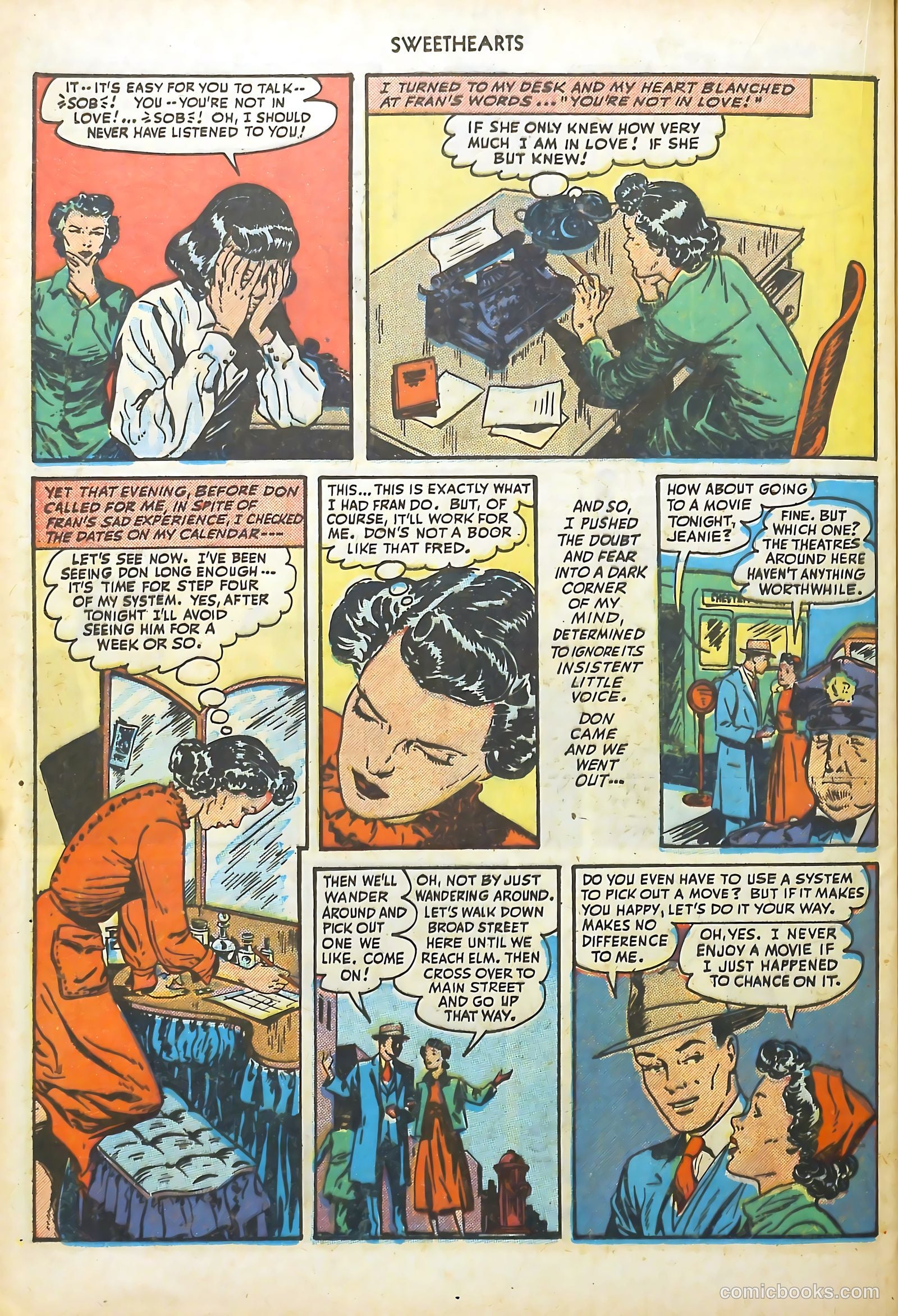 Sweethearts #75 (1949) — page 36 of 52