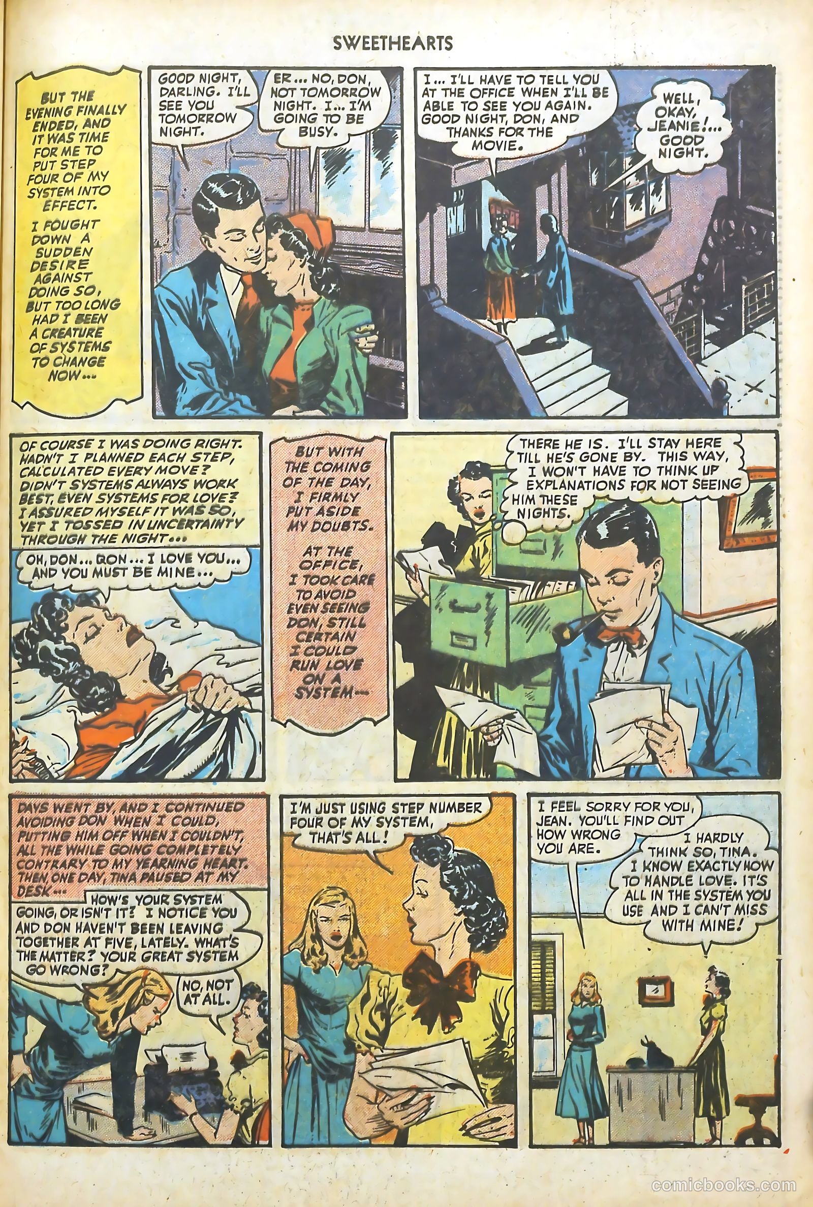 Sweethearts #75 (1949) — page 37 of 52