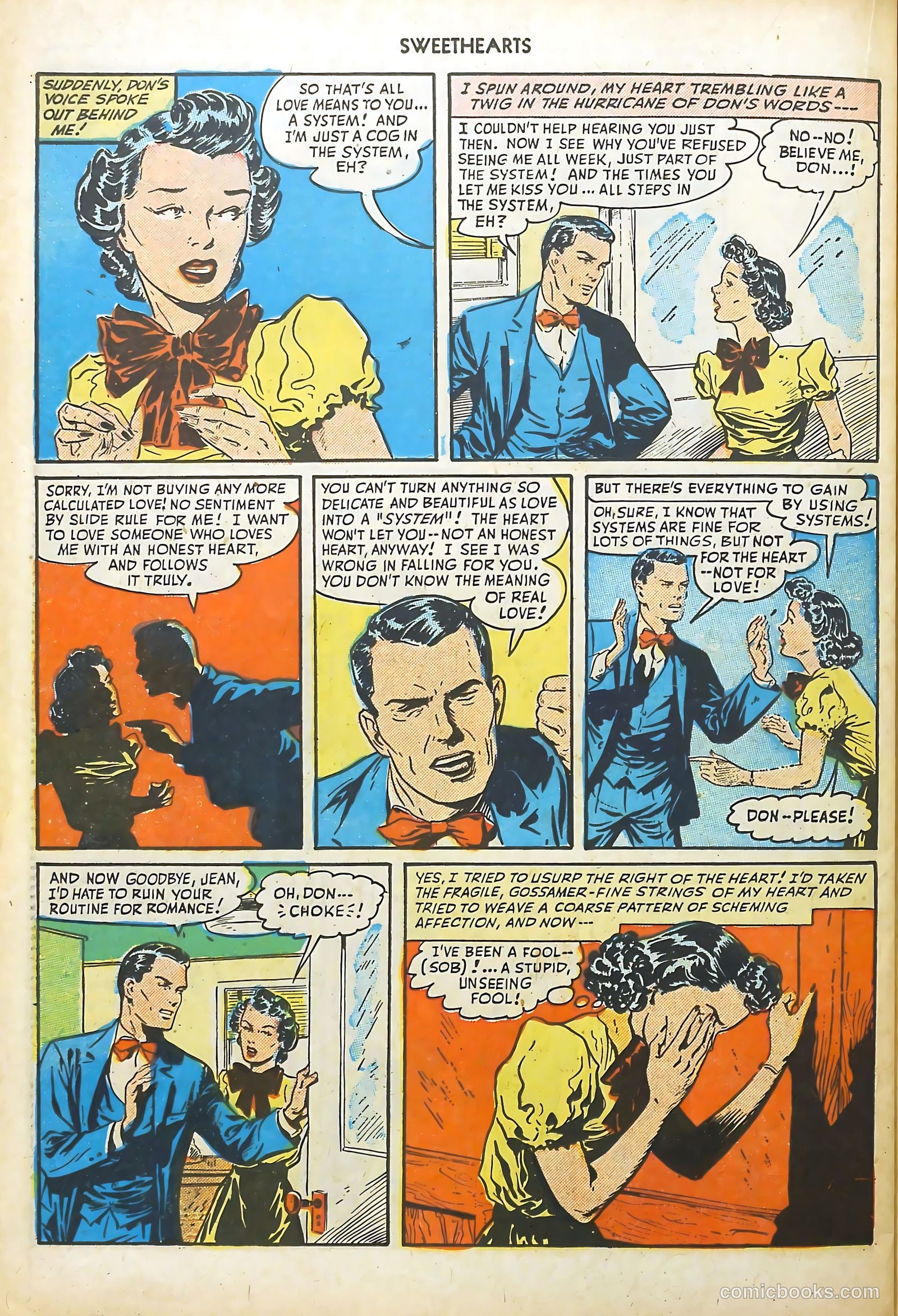 Sweethearts #75 (1949) — page 38 of 52