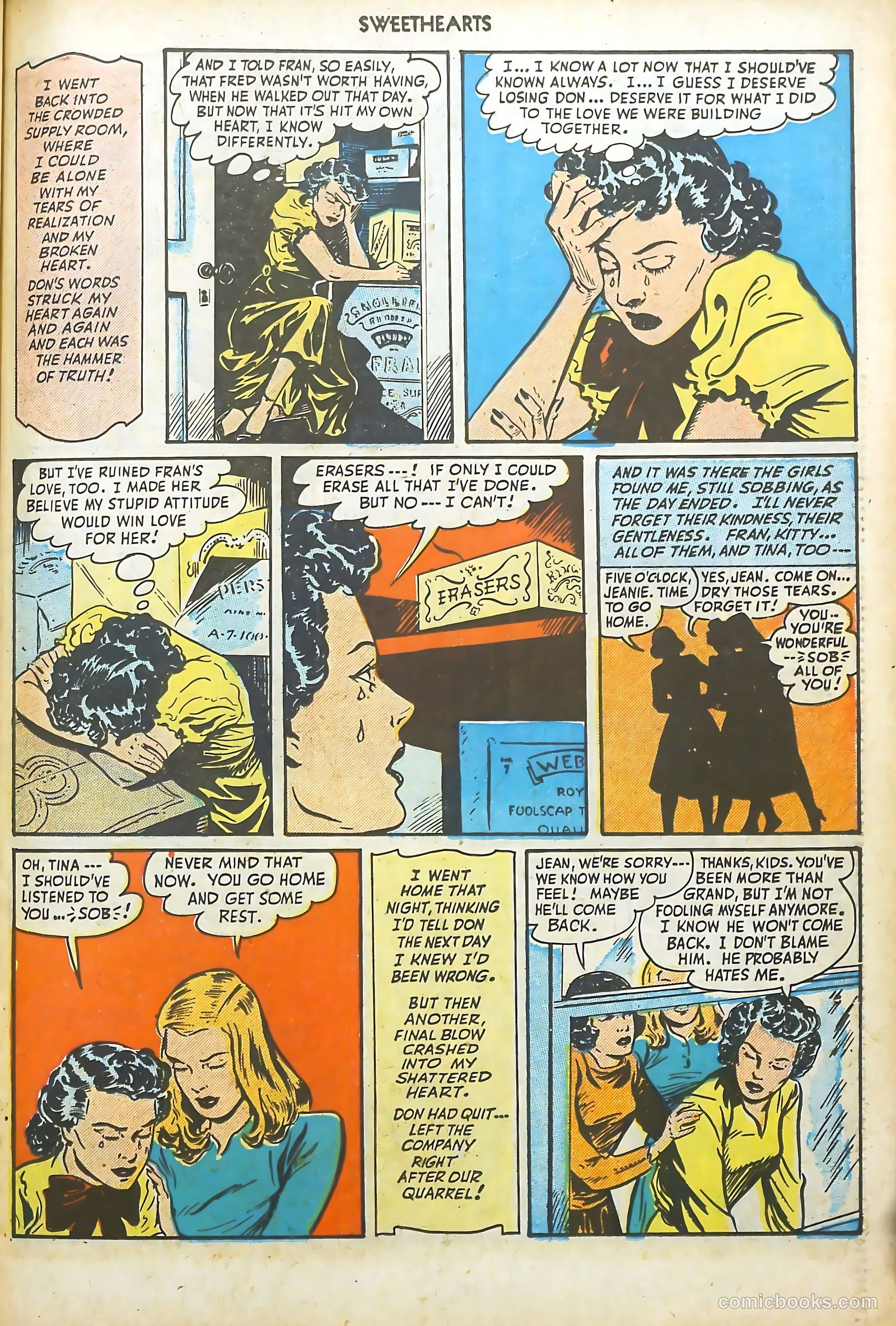 Sweethearts #75 (1949) — page 39 of 52