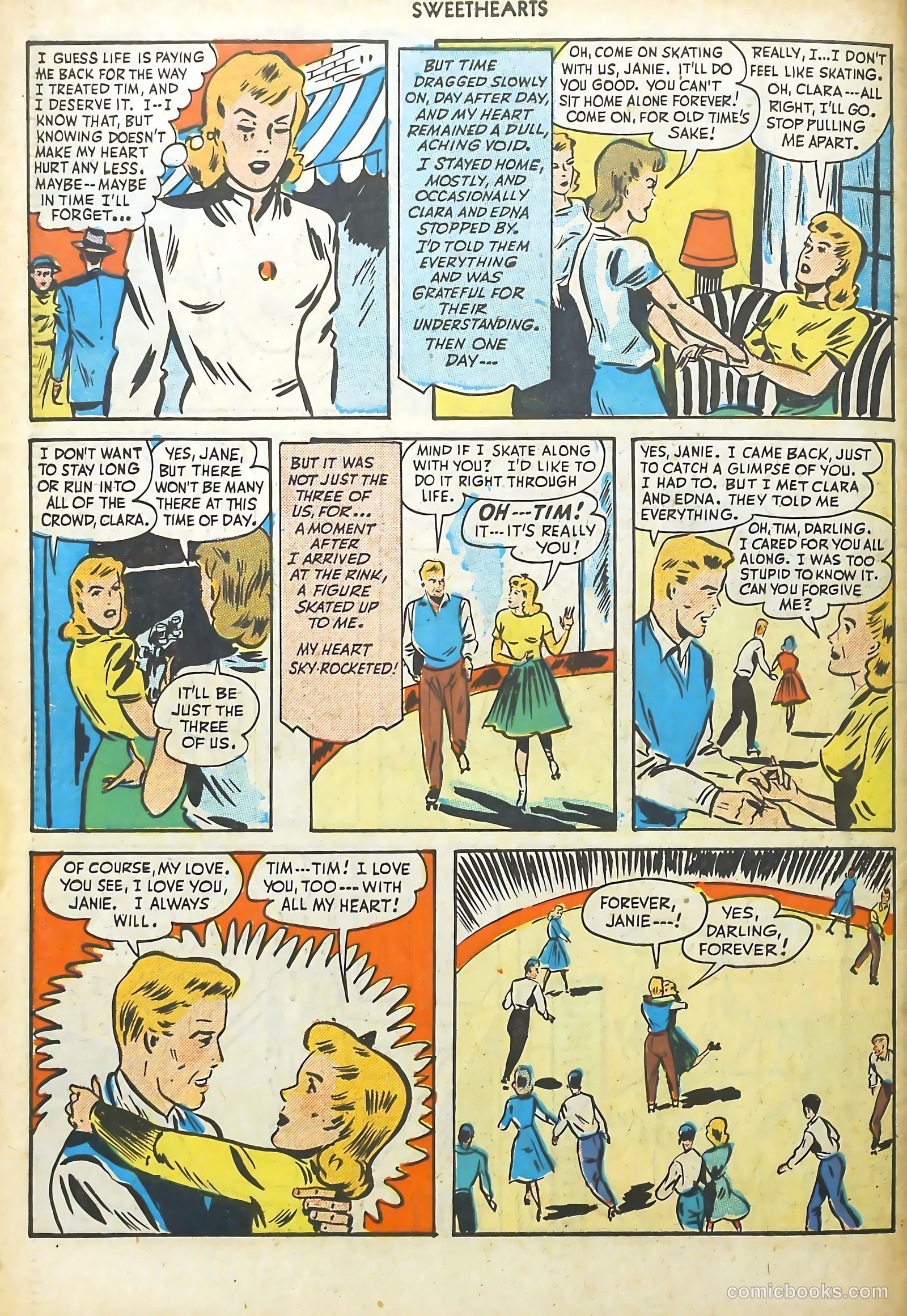 Sweethearts #75 (1949) — page 50 of 52