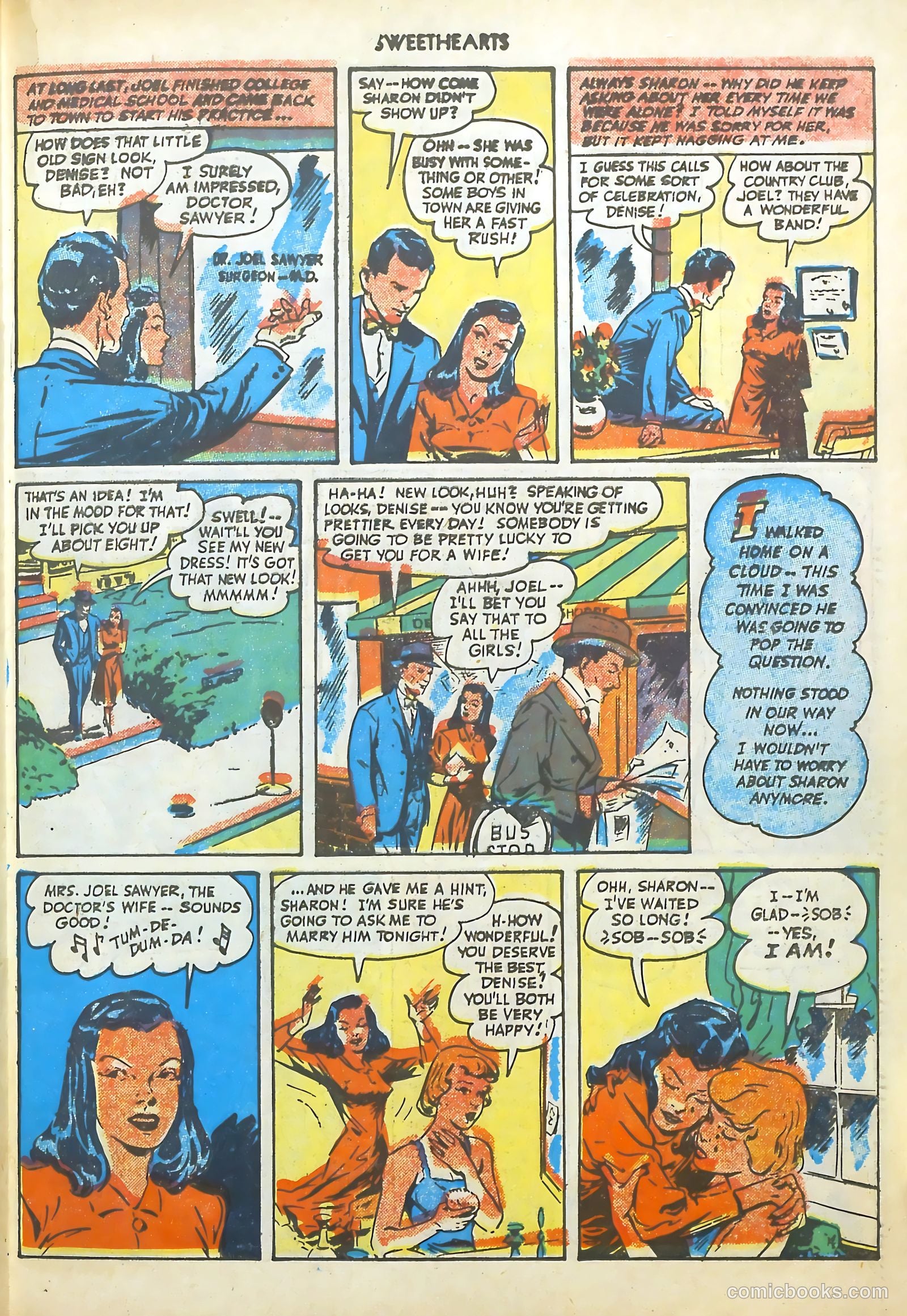 Sweethearts #76 (1949) — page 19 of 36