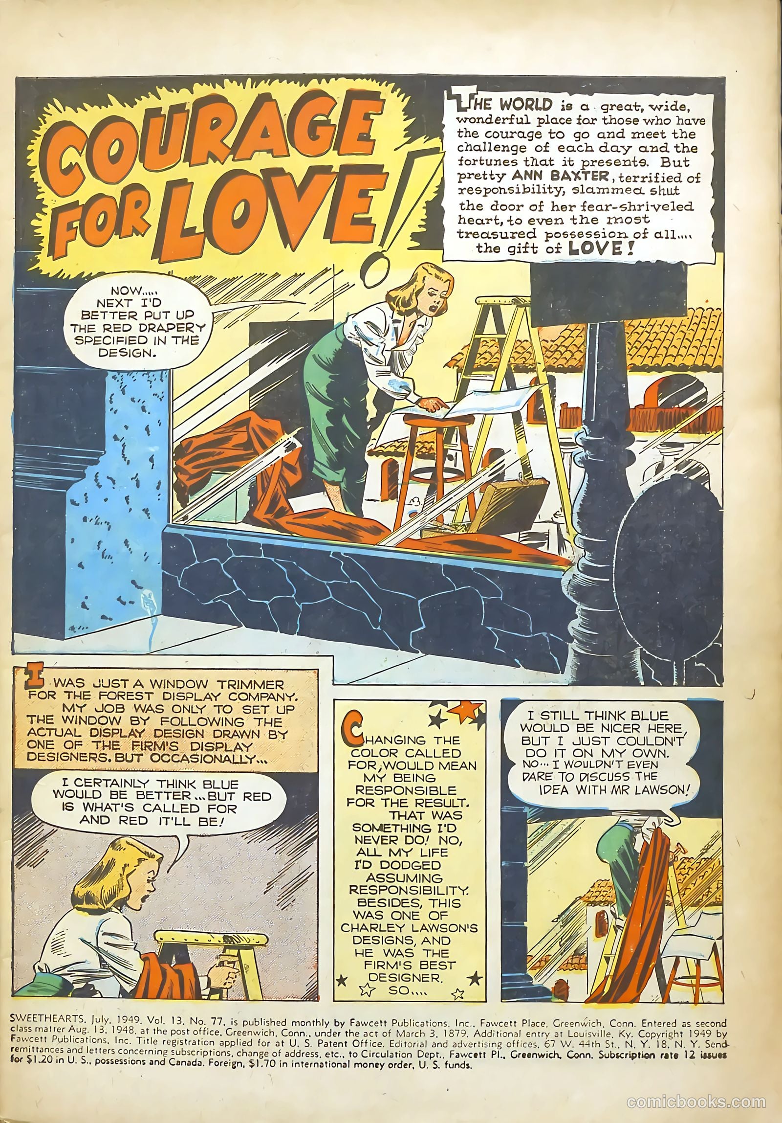 Sweethearts #77 (1949) — page 3 of 52