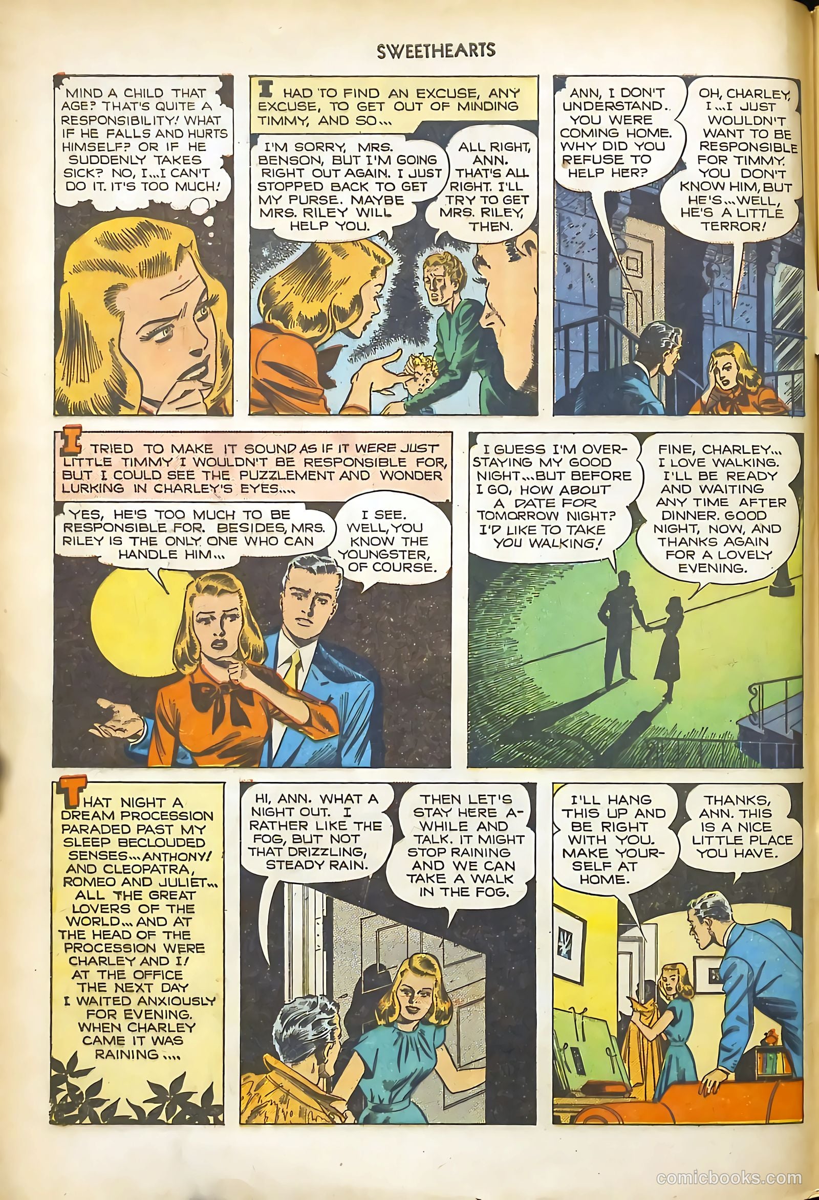 Sweethearts #77 (1949) — page 8 of 52