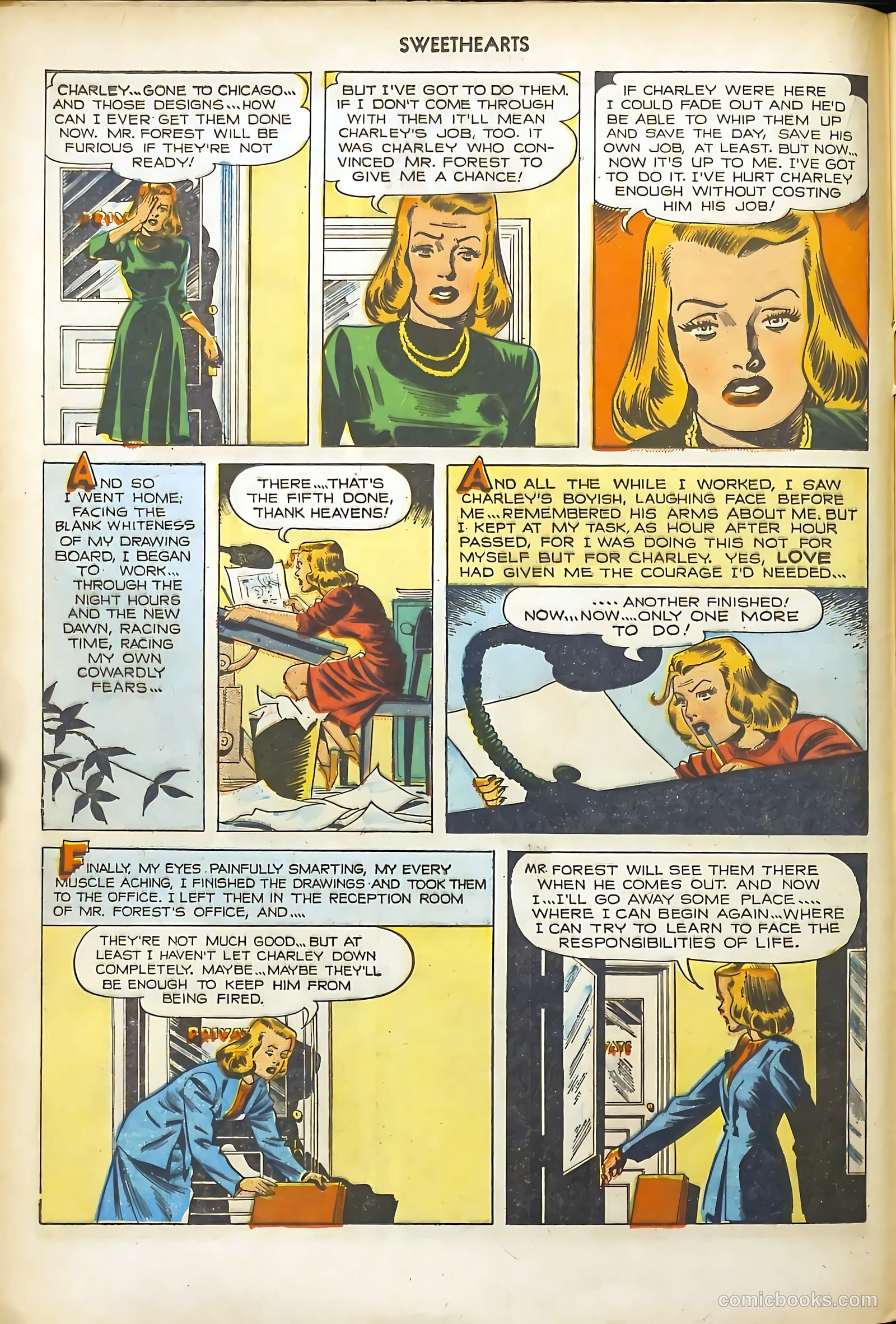 Sweethearts #77 (1949) — page 16 of 52