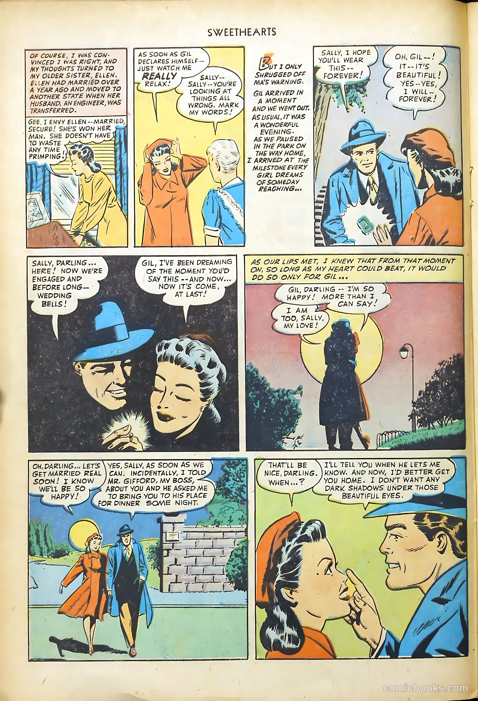 Sweethearts #77 (1949) — page 20 of 52