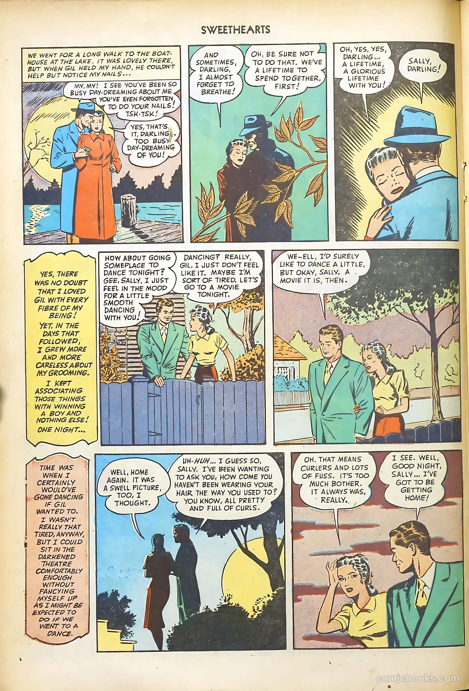 Sweethearts #77 (1949) — page 22 of 52