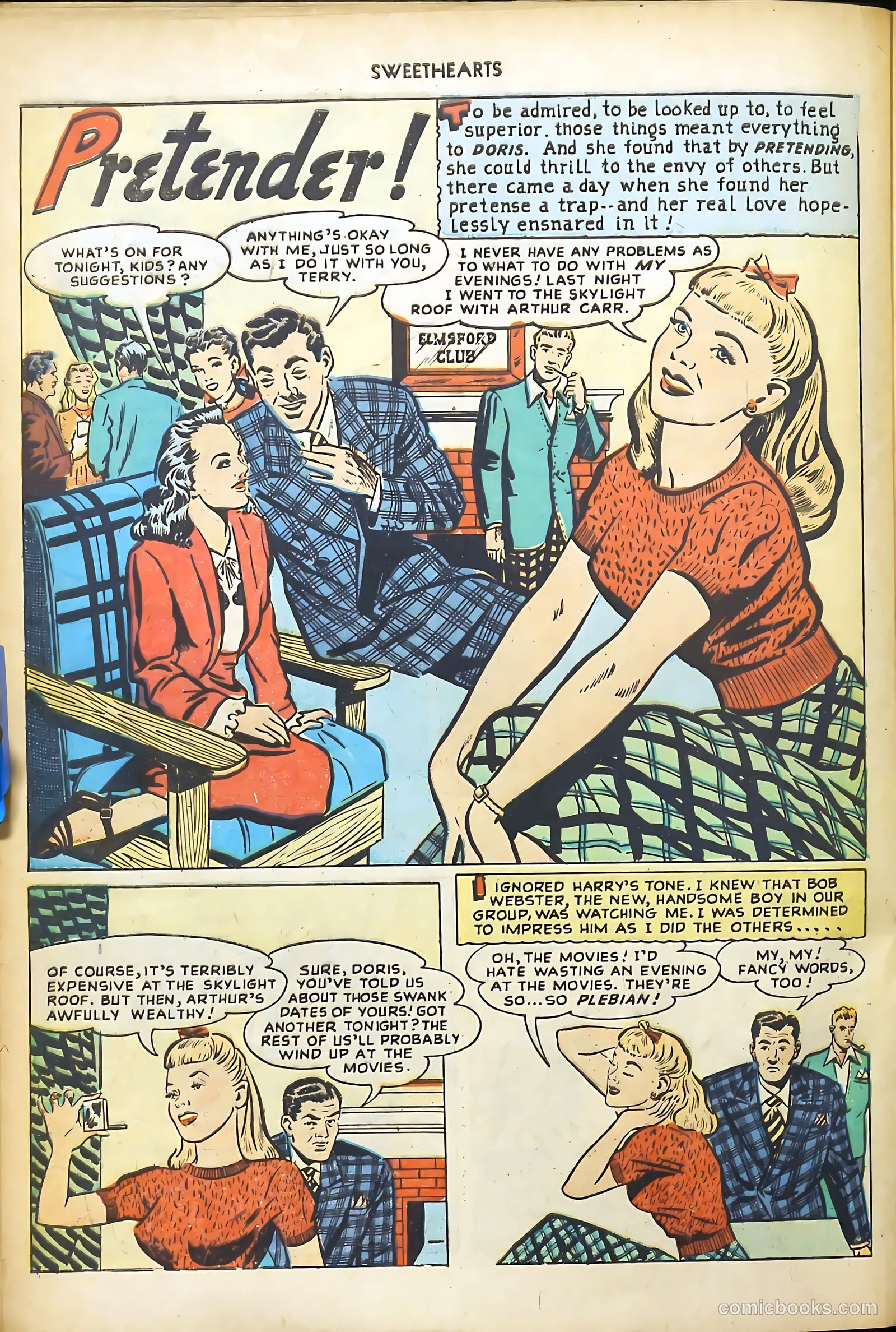 Sweethearts #77 (1949) — page 32 of 52