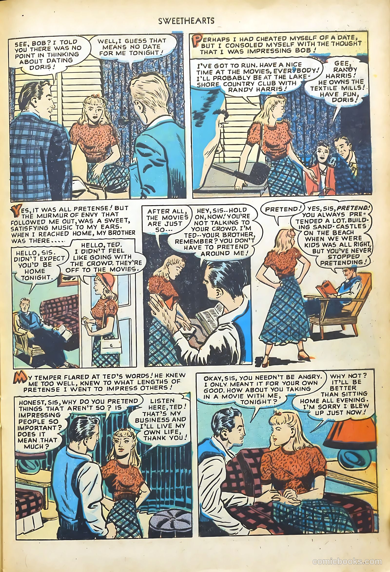 Sweethearts #77 (1949) — page 33 of 52