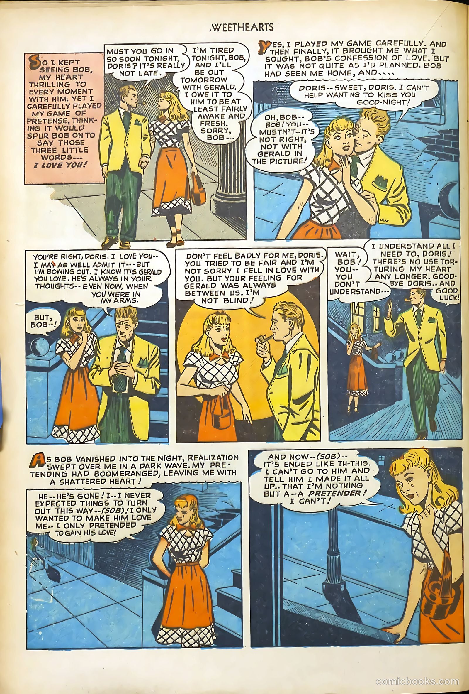 Sweethearts #77 (1949) — page 36 of 52
