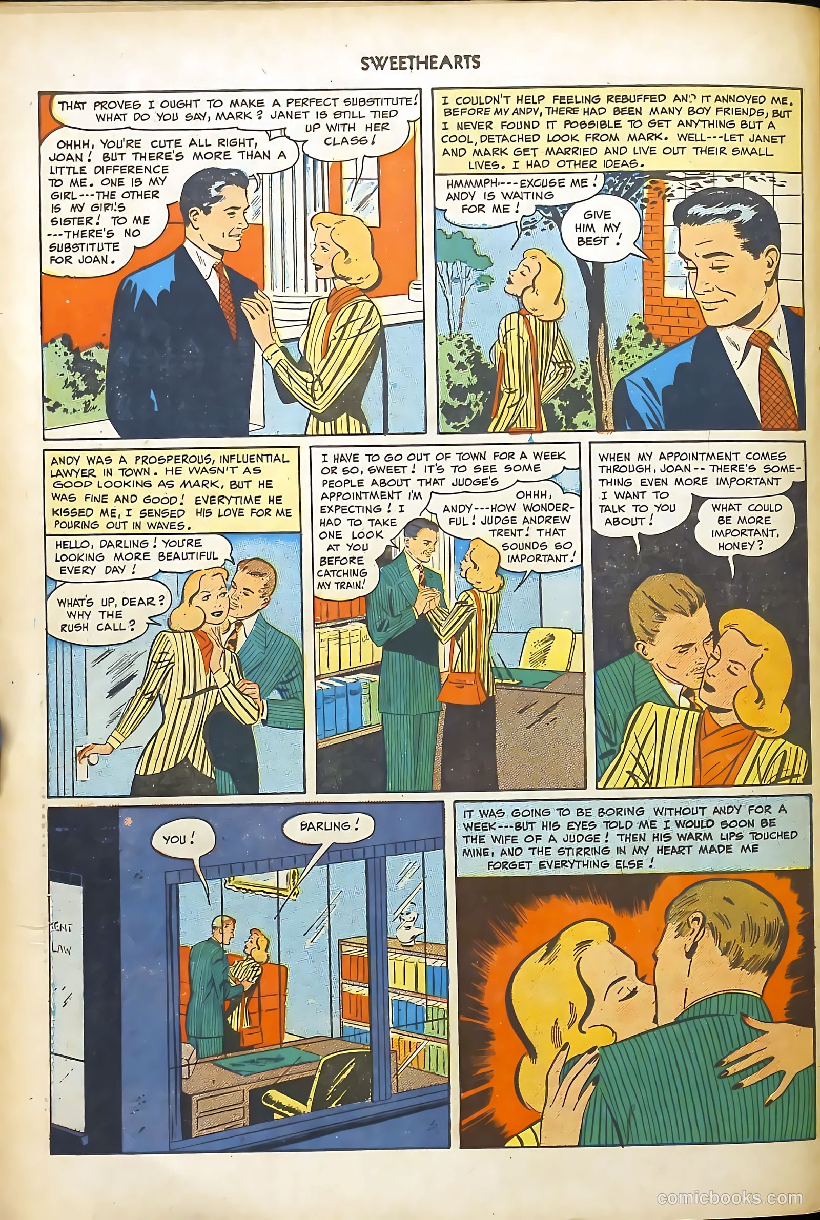 Sweethearts #77 (1949) — page 42 of 52