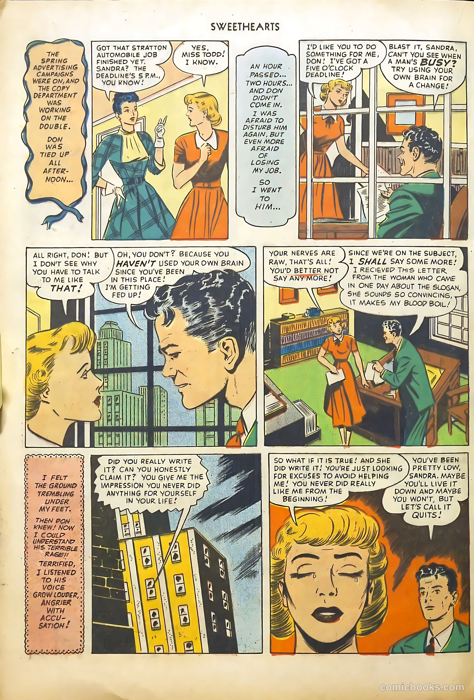 Sweethearts #78 (1964) — page 36 of 52