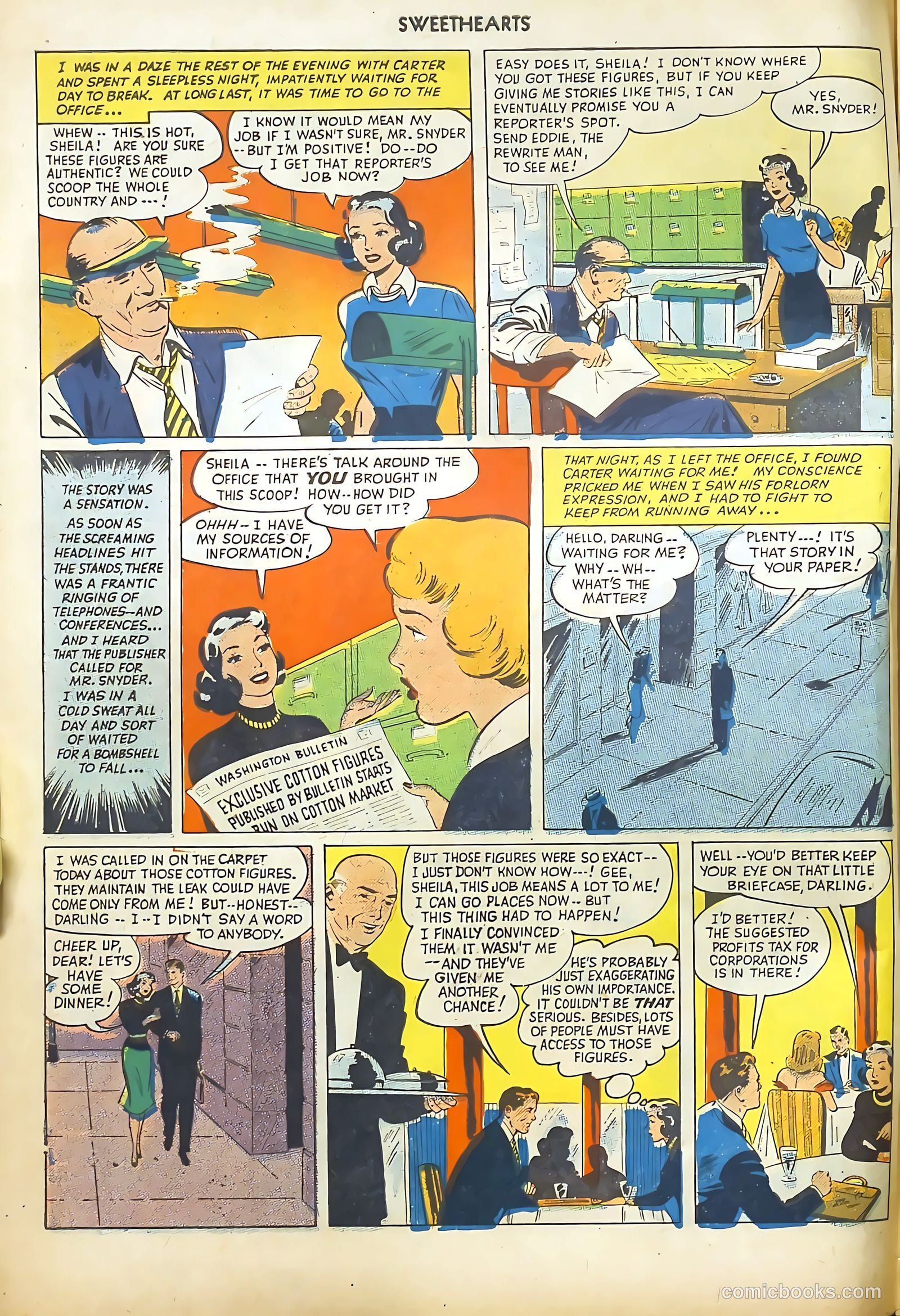 Sweethearts #78 (1949) — page 6 of 52