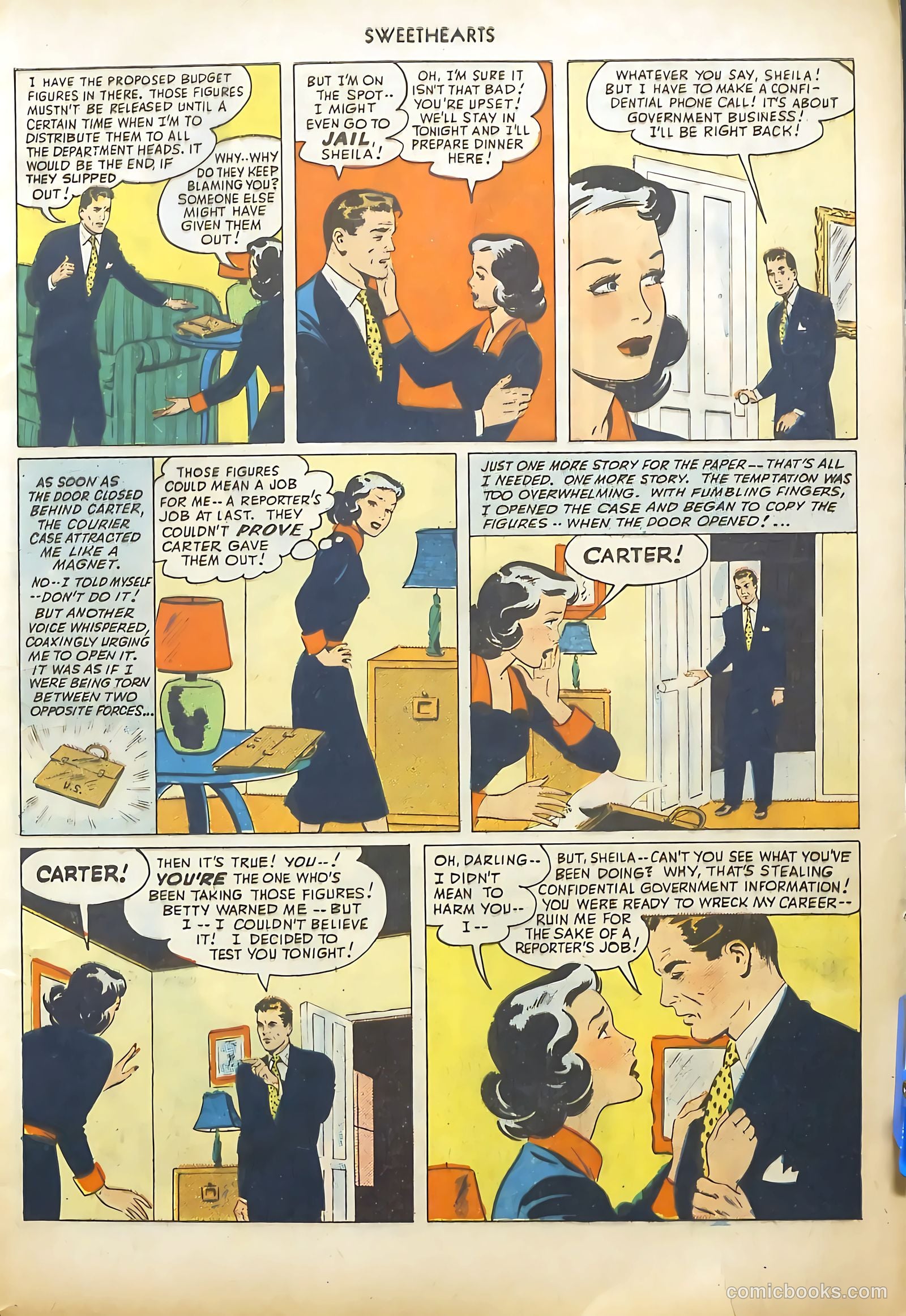 Sweethearts #78 (1949) — page 9 of 52