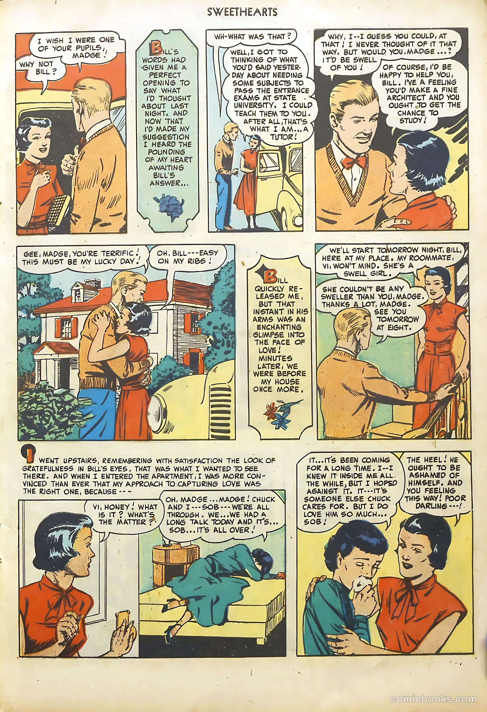 Sweethearts #78 (1949) — page 21 of 52