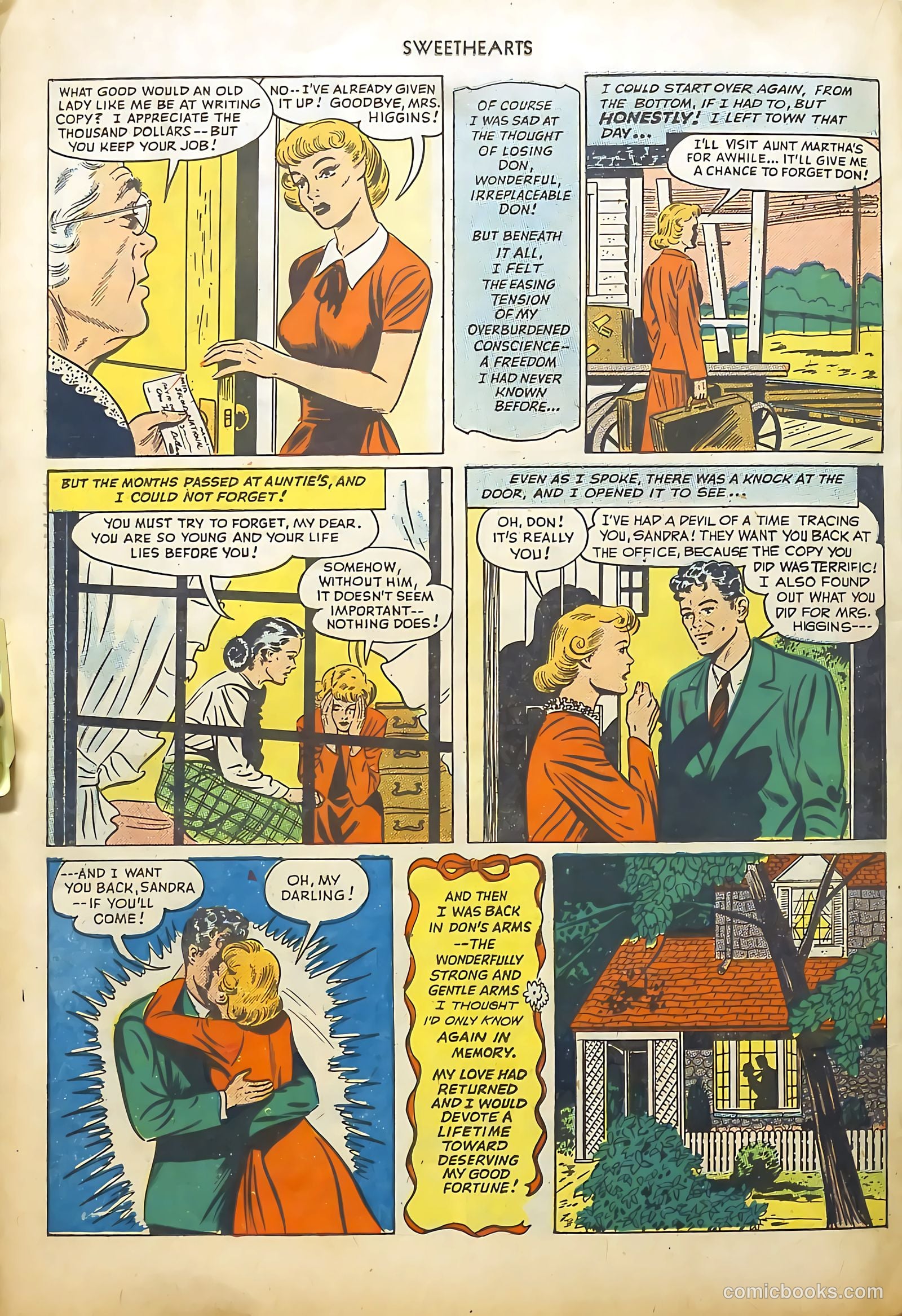 Sweethearts #78 (1949) — page 38 of 52