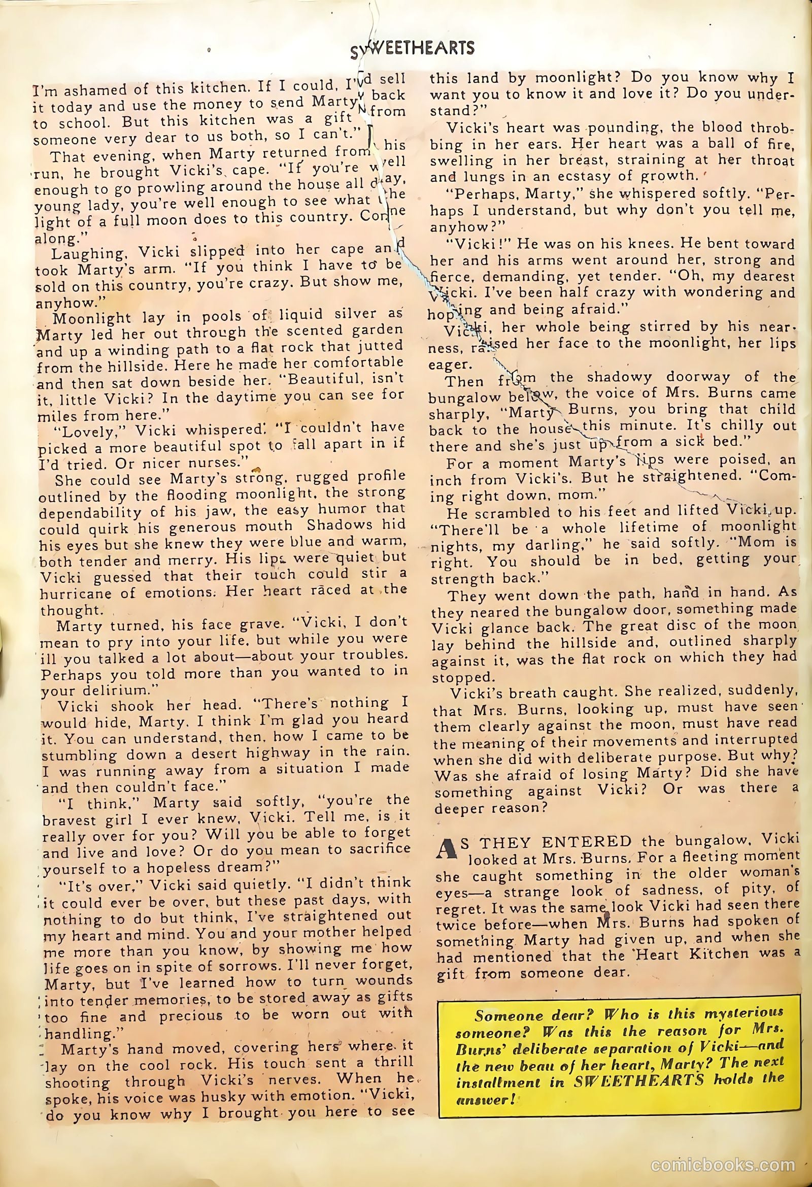 Sweethearts #78 (1949) — page 40 of 52