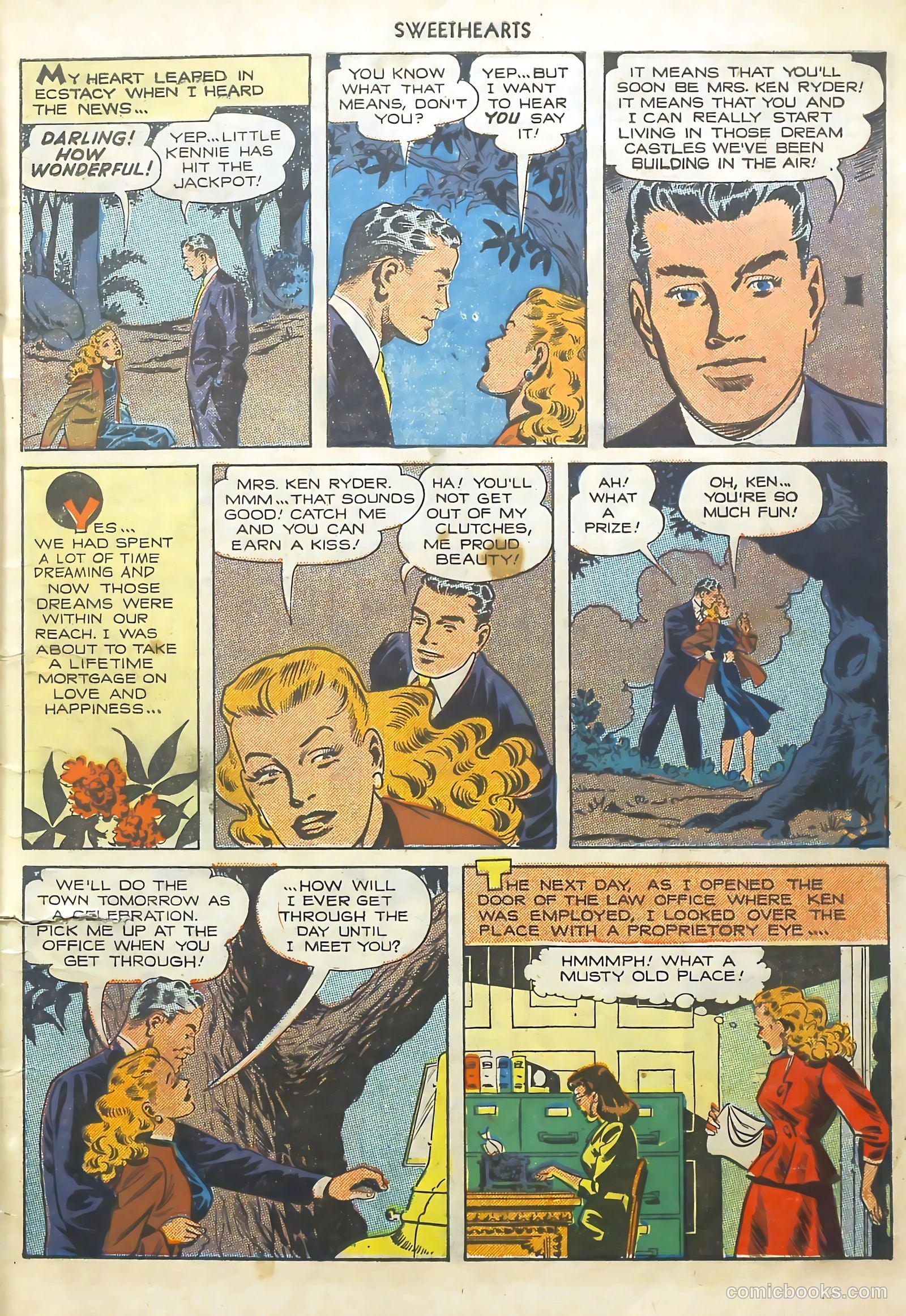Sweethearts #79 (1949) — page 8 of 53