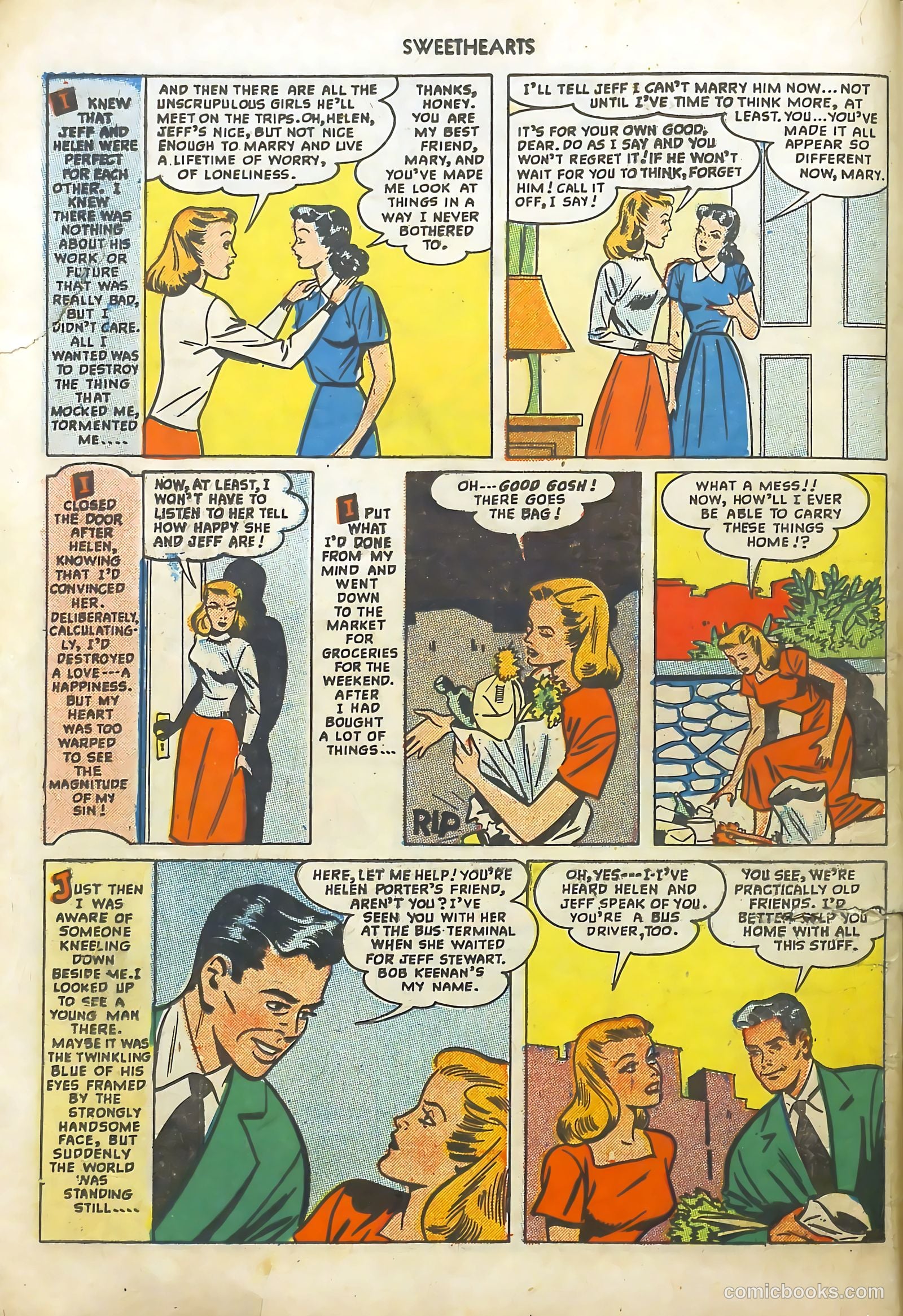 Sweethearts #79 (1949) — page 19 of 53