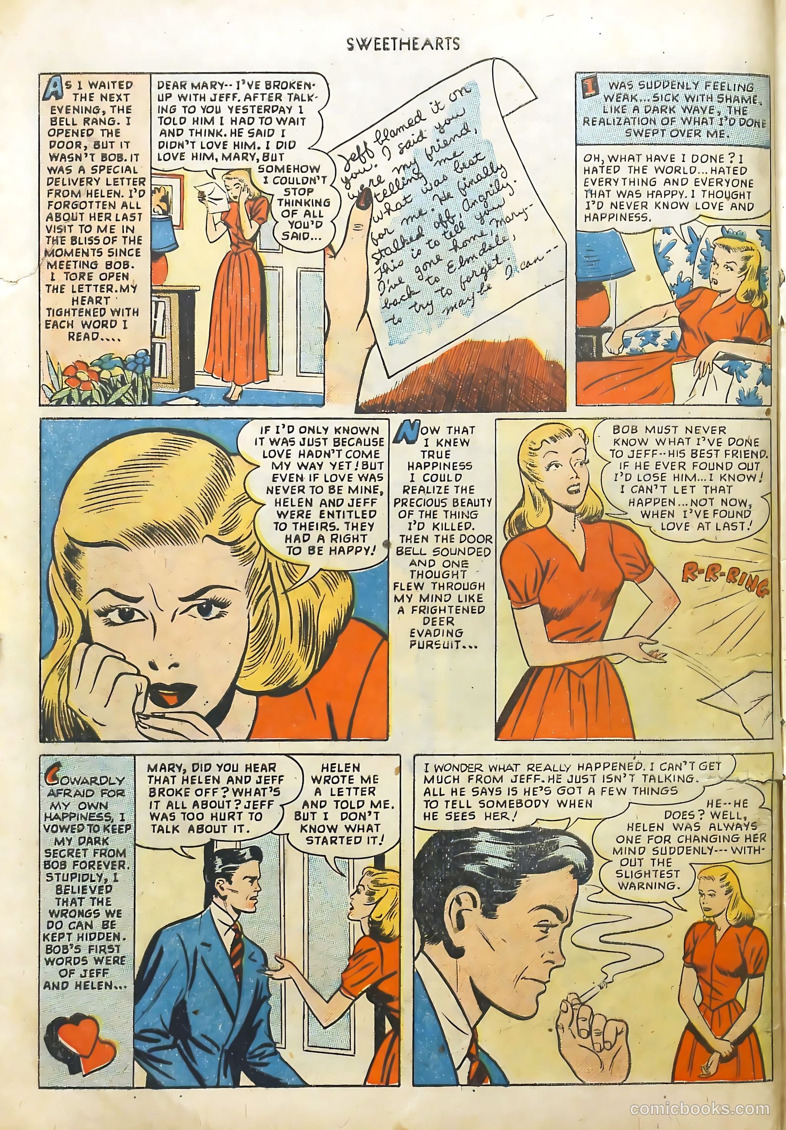 Sweethearts #79 (1949) — page 21 of 53