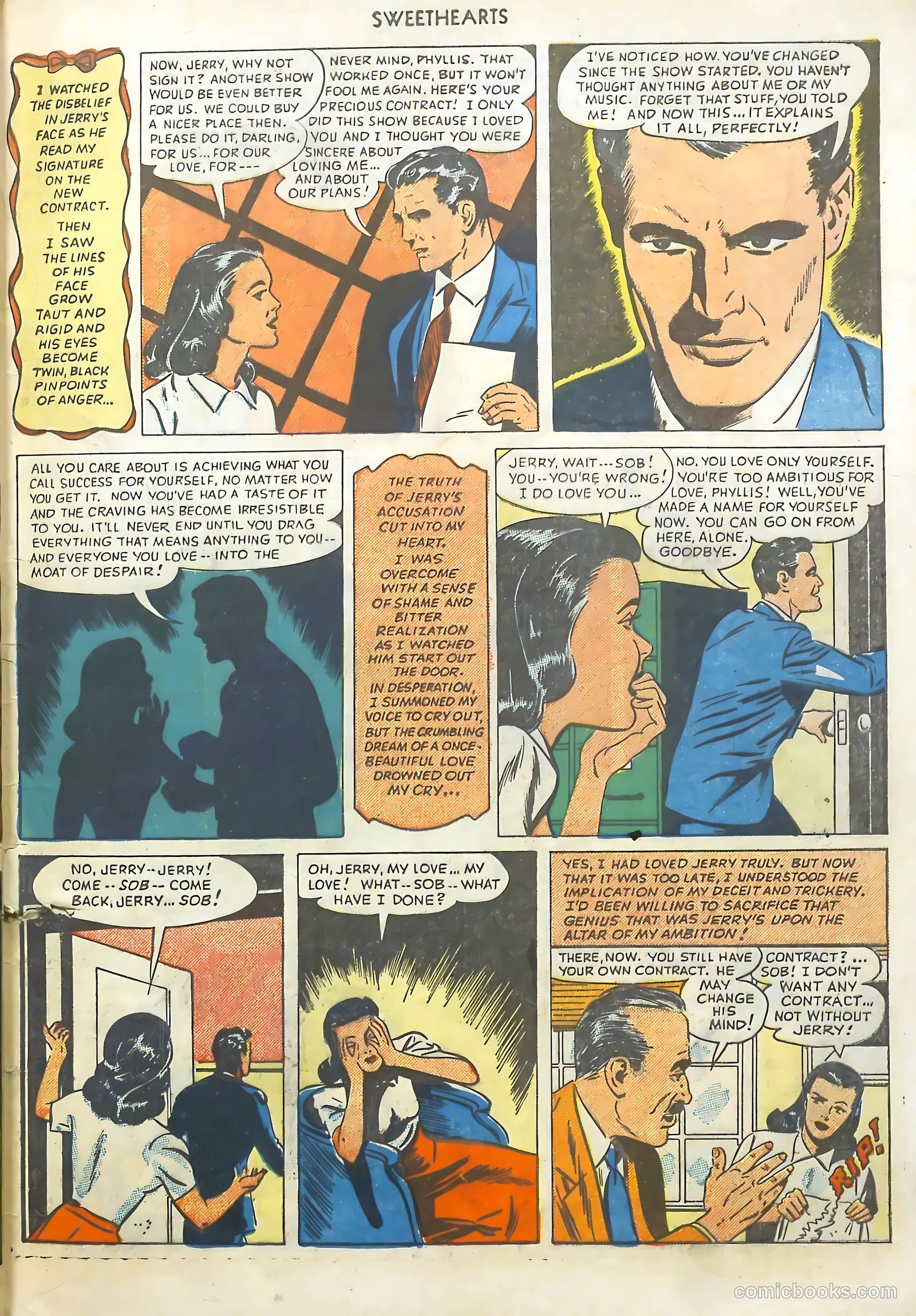 Sweethearts #79 (1949) — page 50 of 53