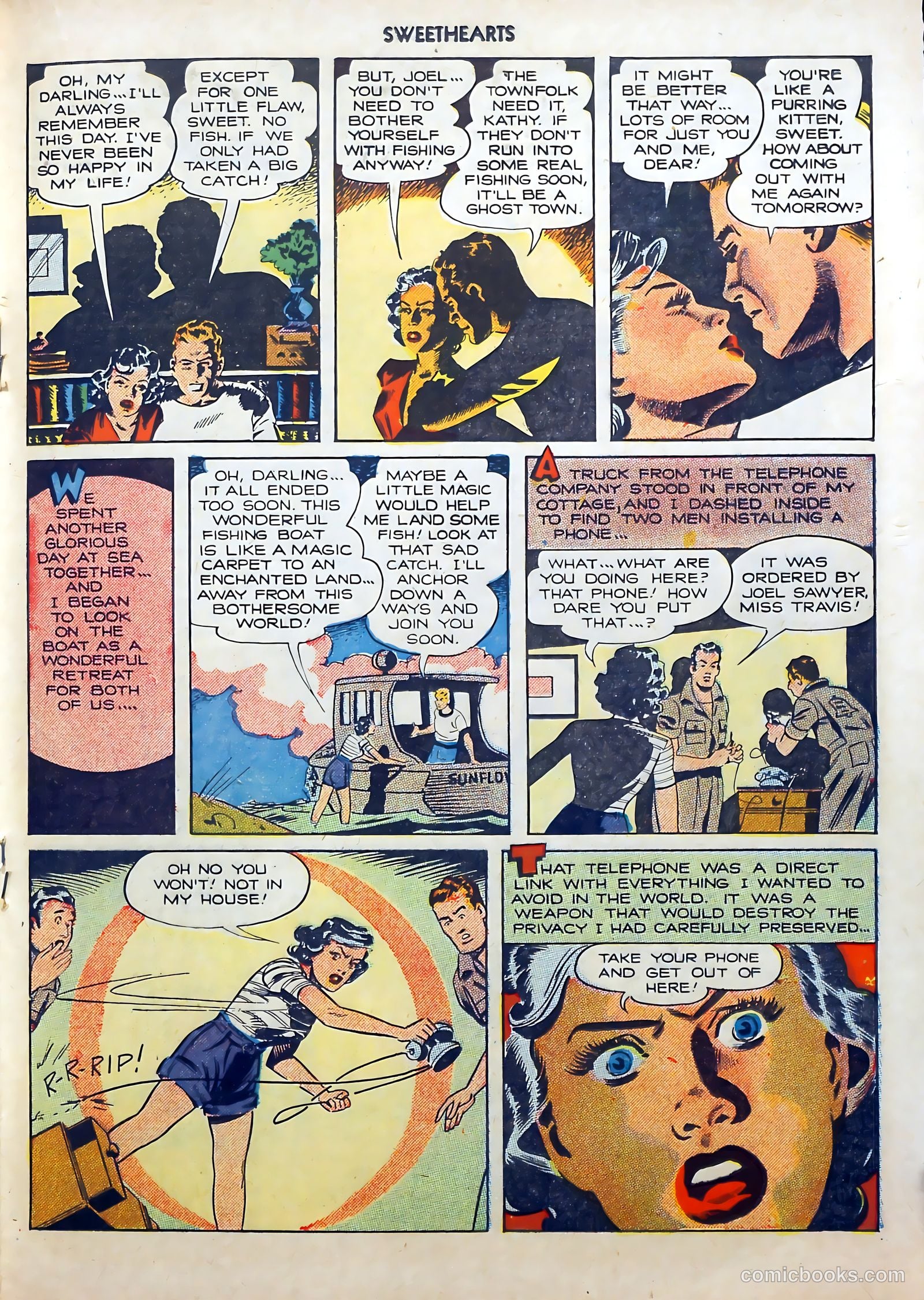 Sweethearts #80 (1949) — page 19 of 36