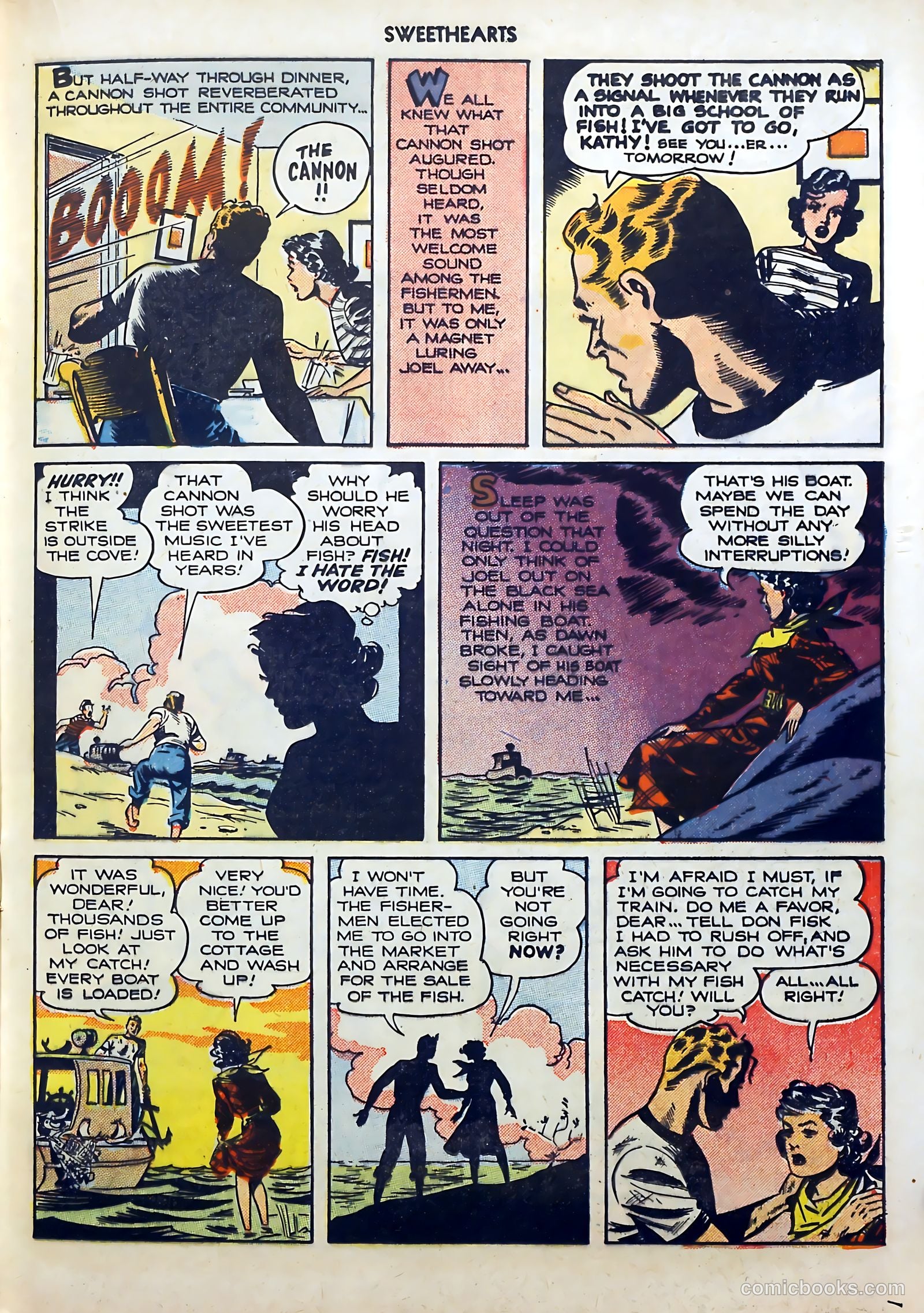 Sweethearts #80 (1949) — page 21 of 36
