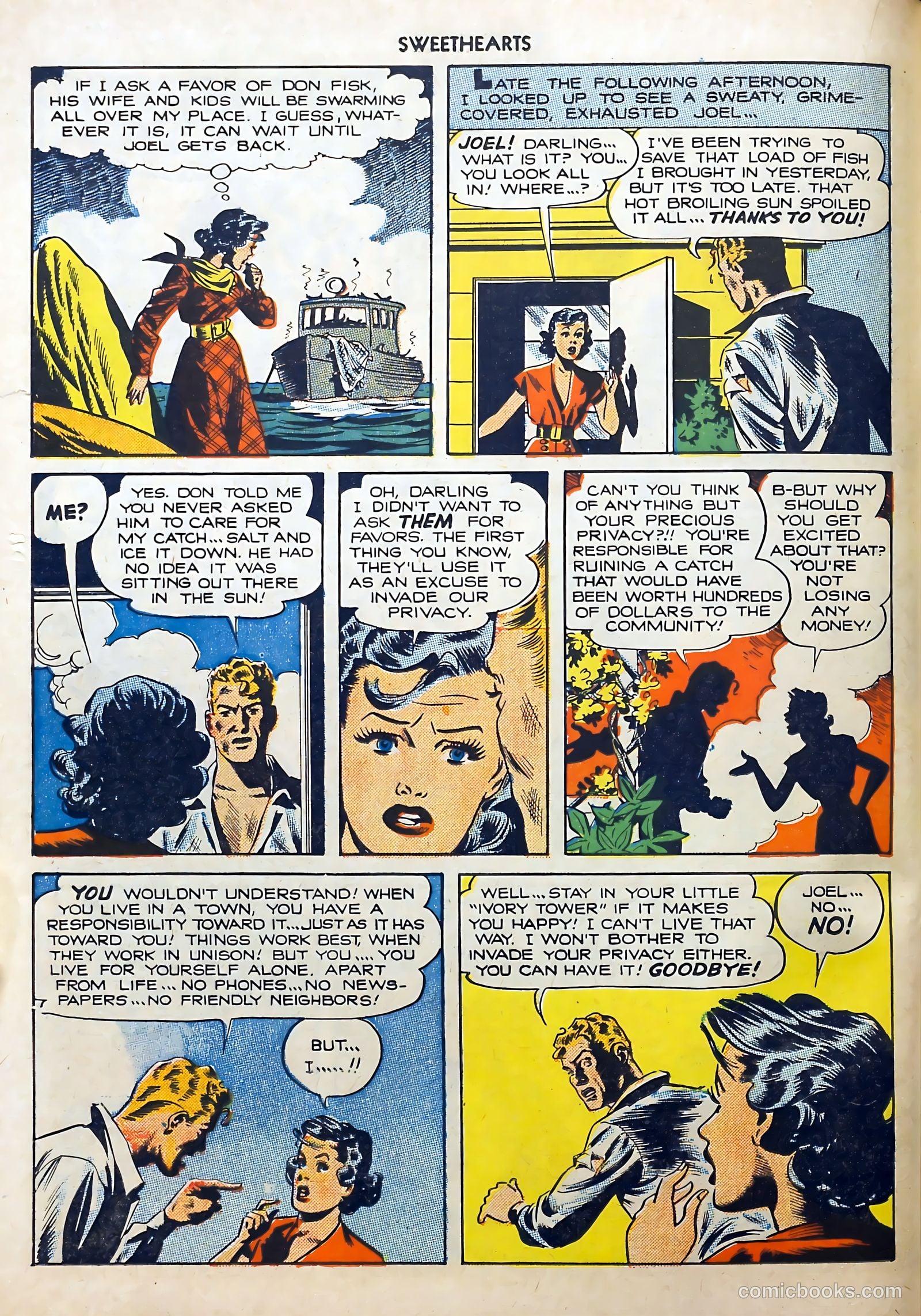 Sweethearts #80 (1949) — page 22 of 36