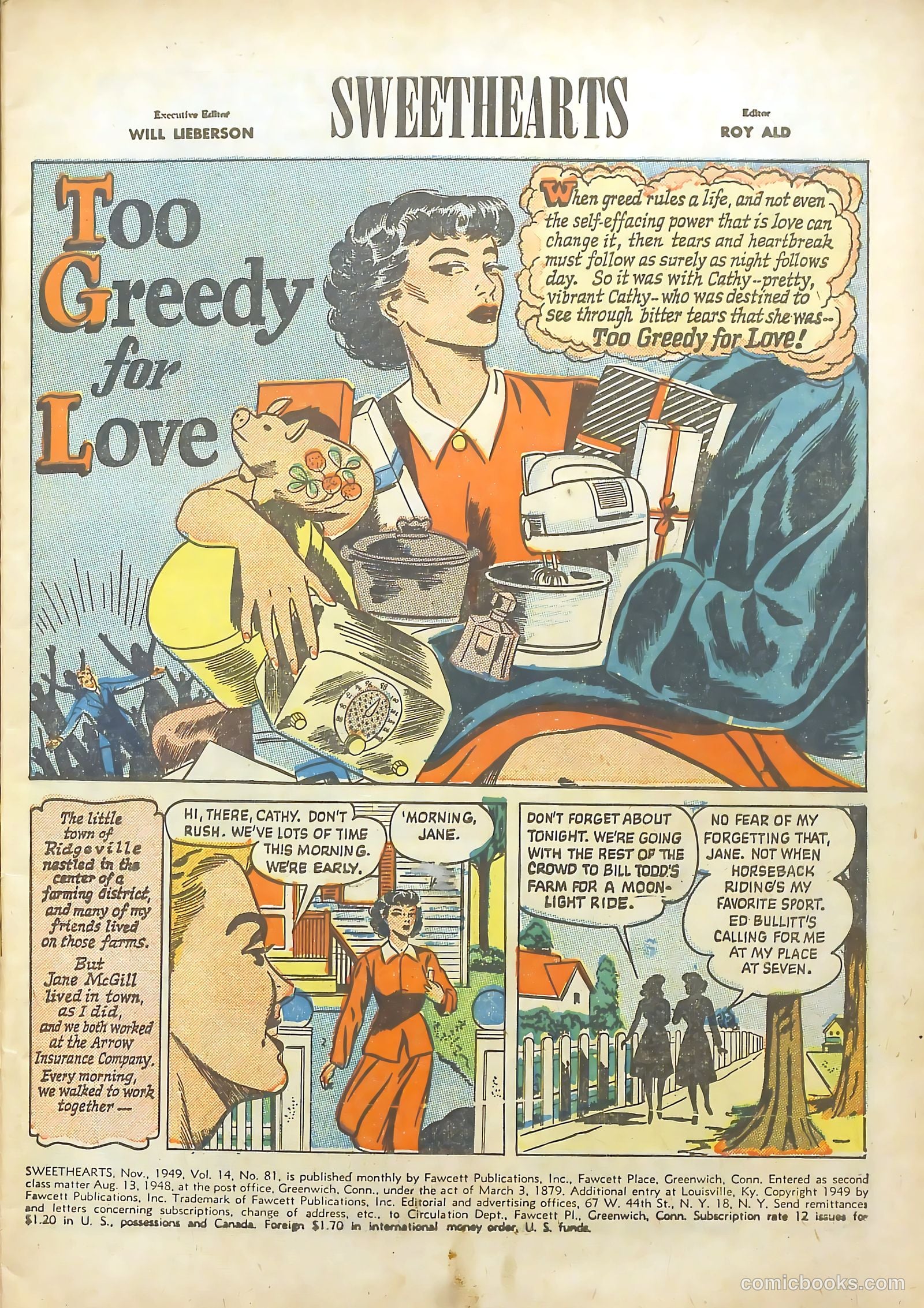 Sweethearts #81 (1949) — page 3 of 52