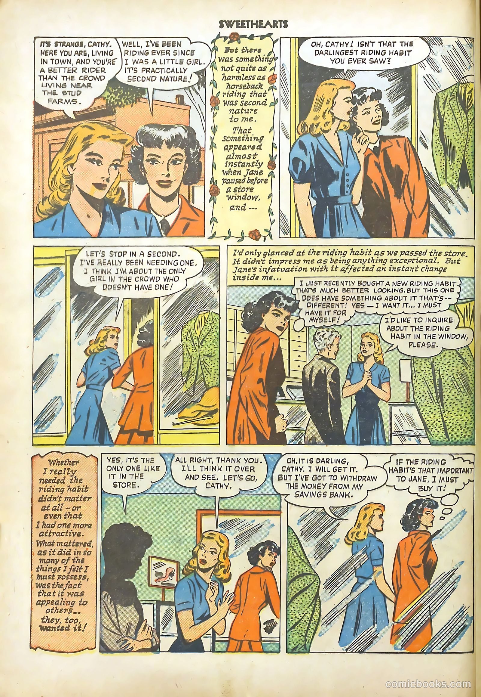 Sweethearts #81 (1949) — page 4 of 52