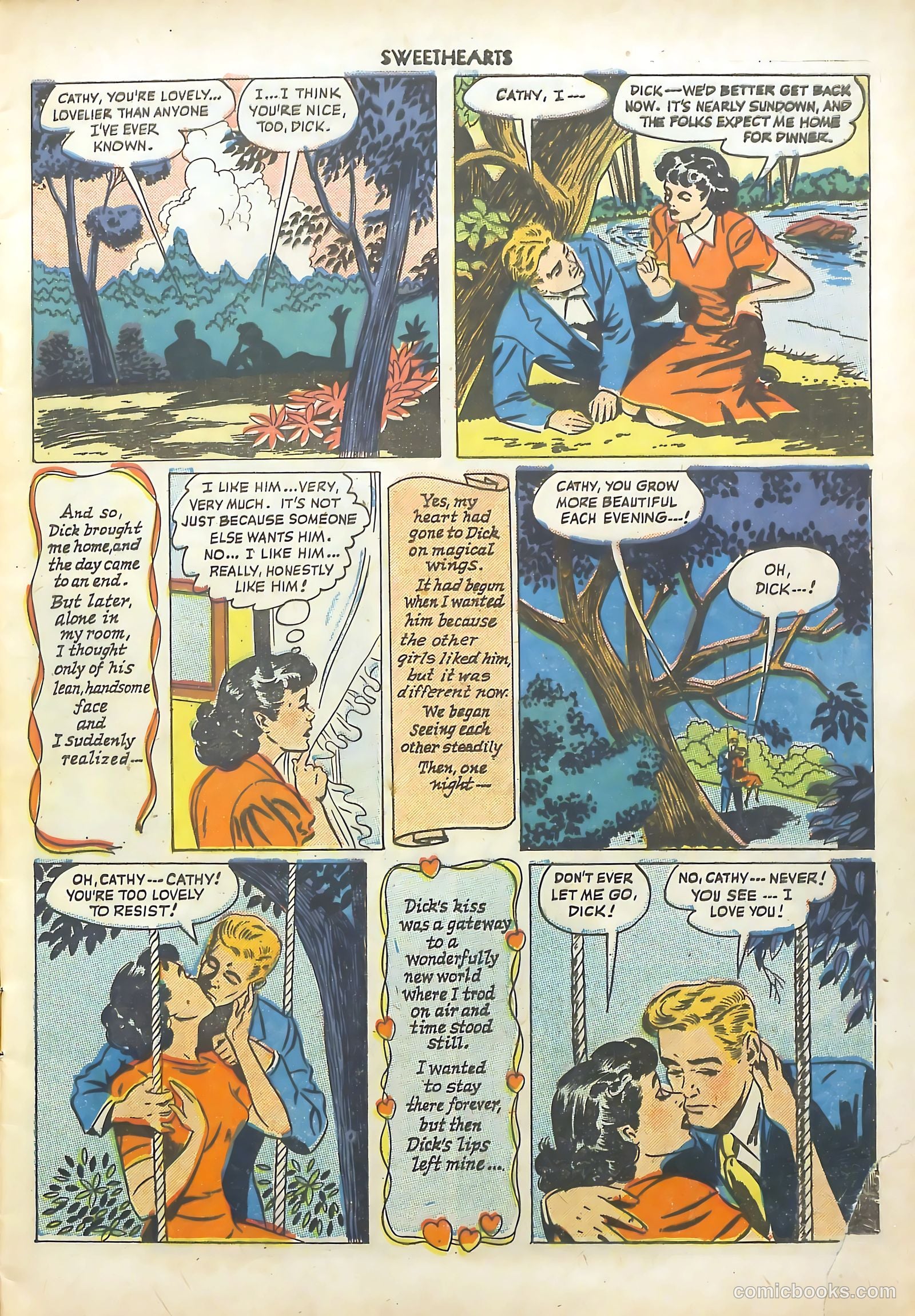 Sweethearts #81 (1949) — page 9 of 52