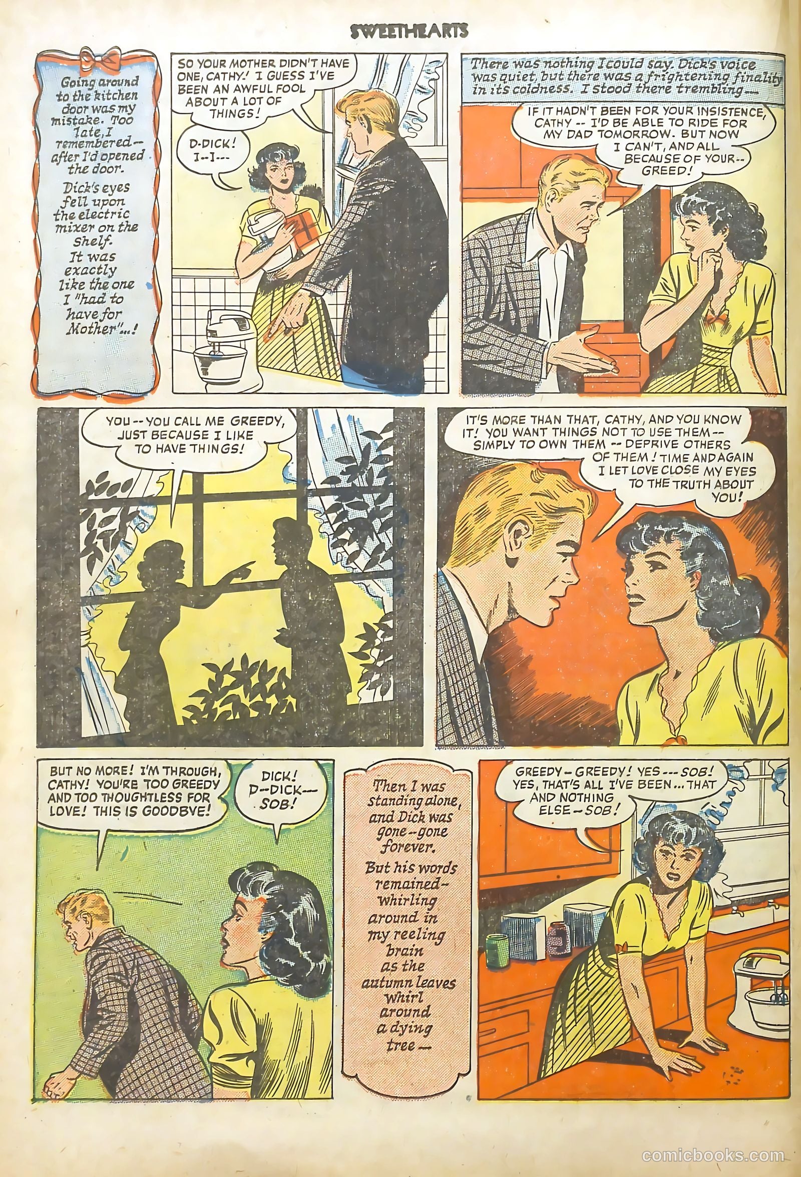 Sweethearts #81 (1949) — page 14 of 52