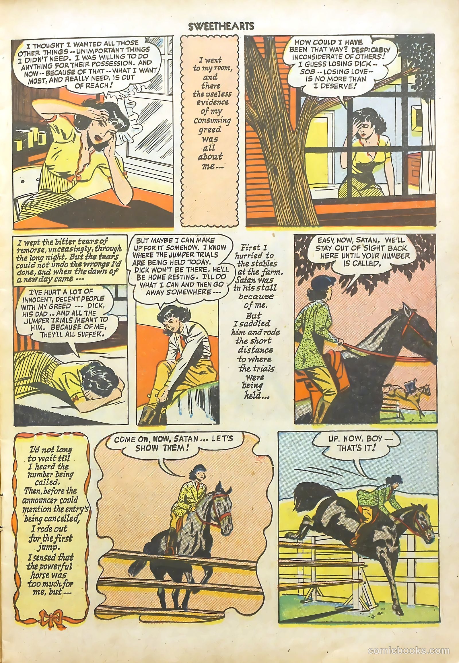 Sweethearts #81 (1949) — page 15 of 52