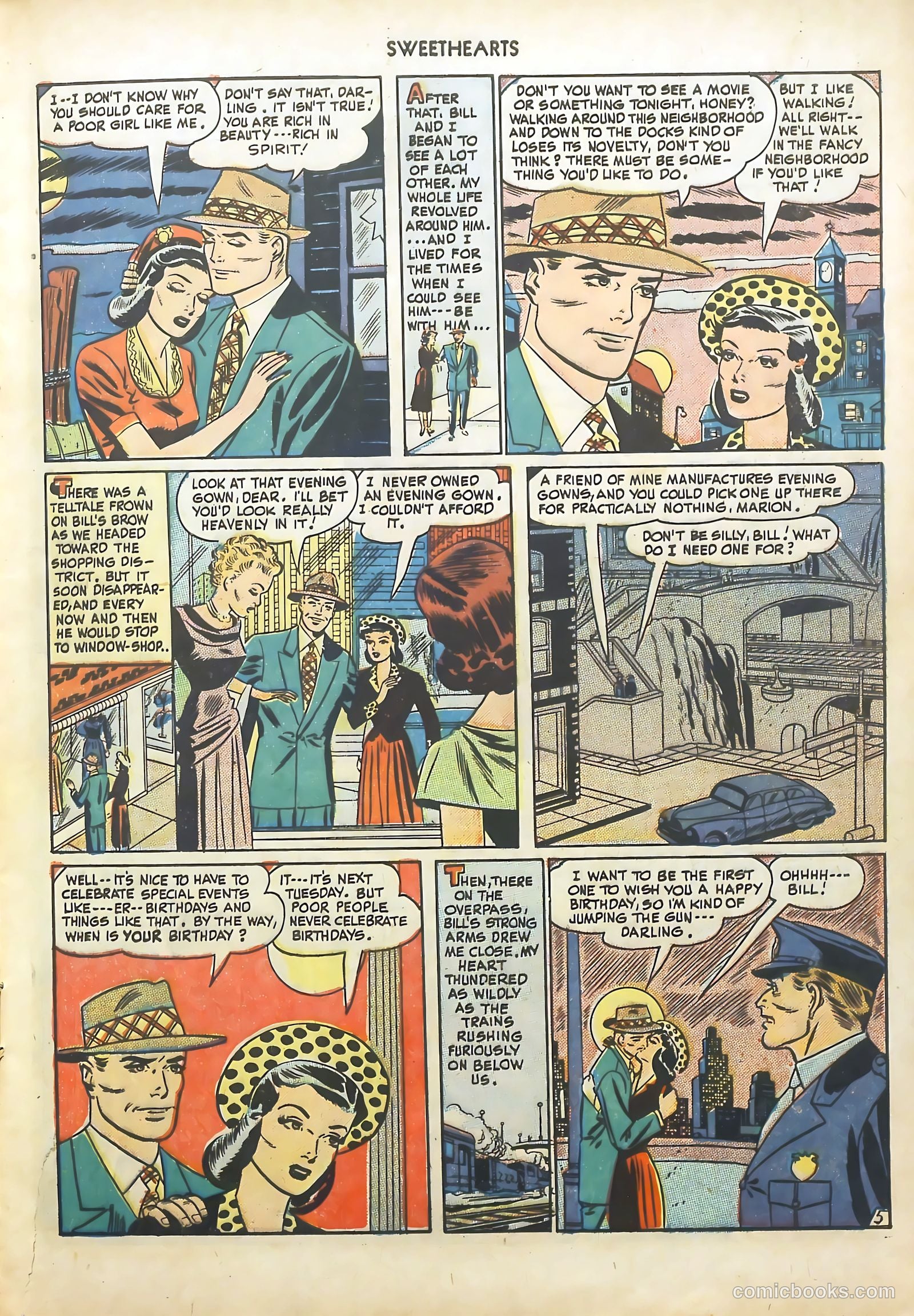 Sweethearts #81 (1949) — page 21 of 52